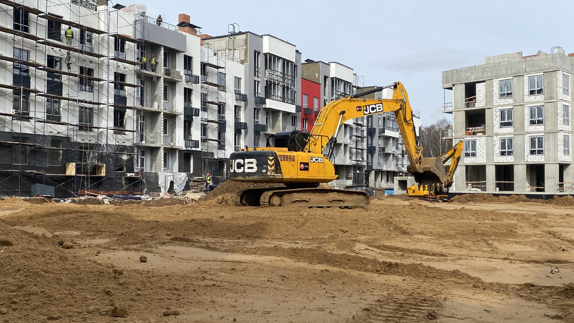 строителтство, строительство домов, жк Живописный, ГК Гранель», ленинский городской округ,