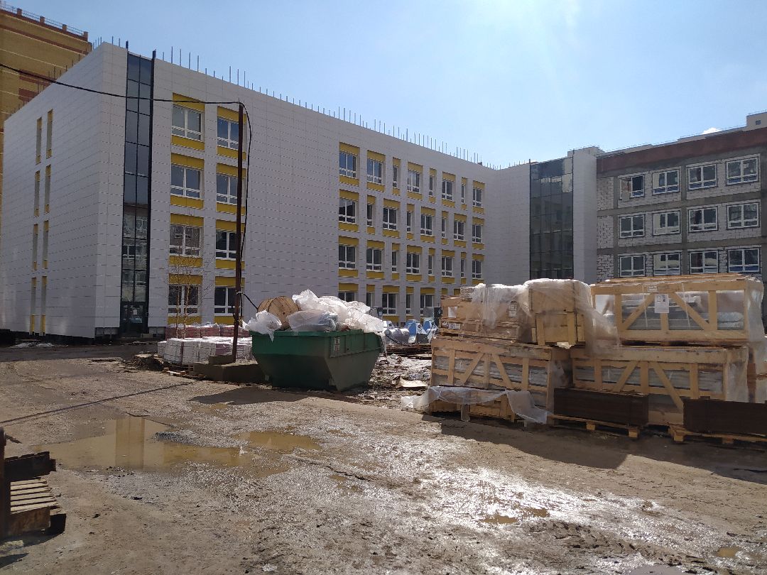 Строительство, школа, Щёлково