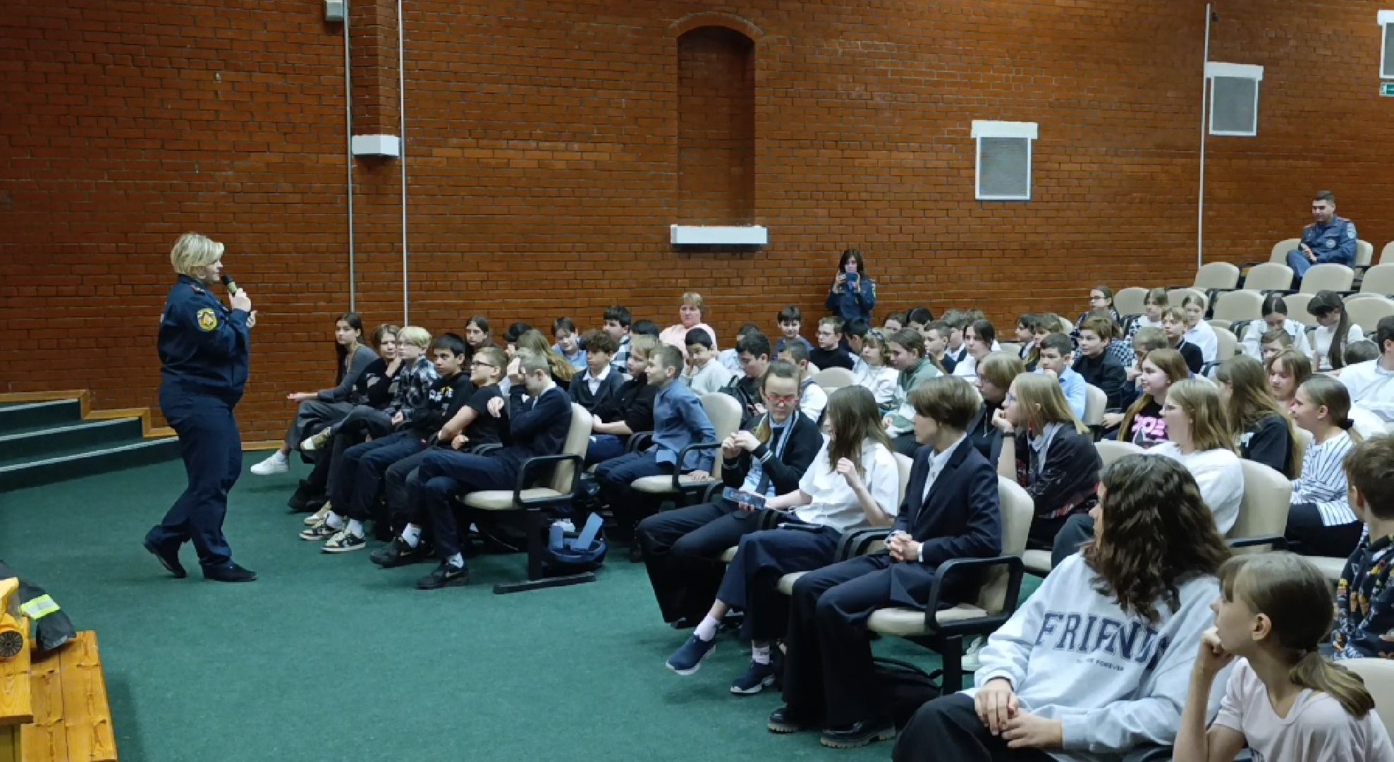 Бронницы, МЧС, Пожарные, Пожарные в школе,