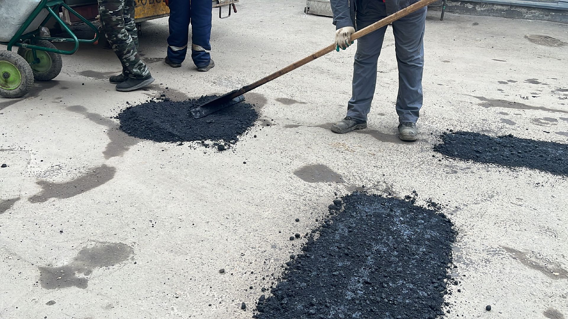 ремонт дорог, ремонт дороги, ямочный ремонт,