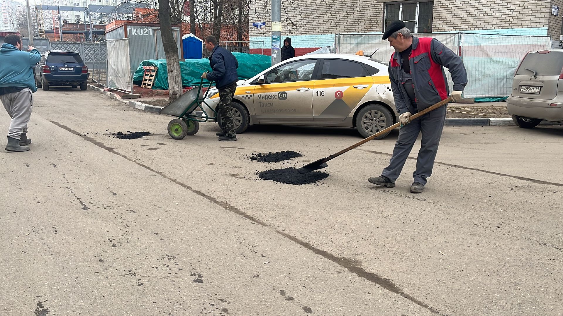 ремонт дорог, ремонт дороги, ямочный ремонт,