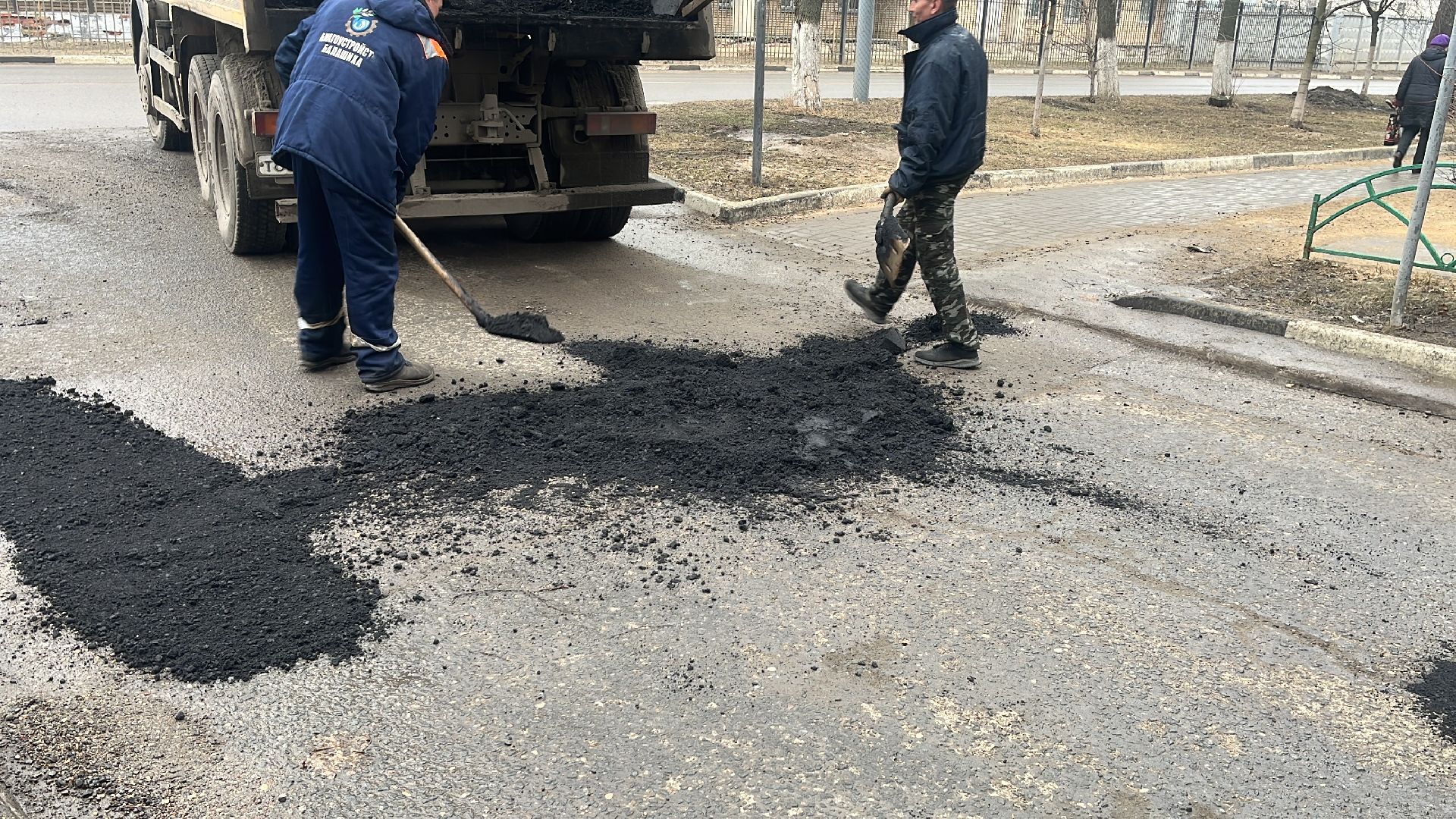 ремонт дорог, ремонт дороги, ямочный ремонт, ямы,