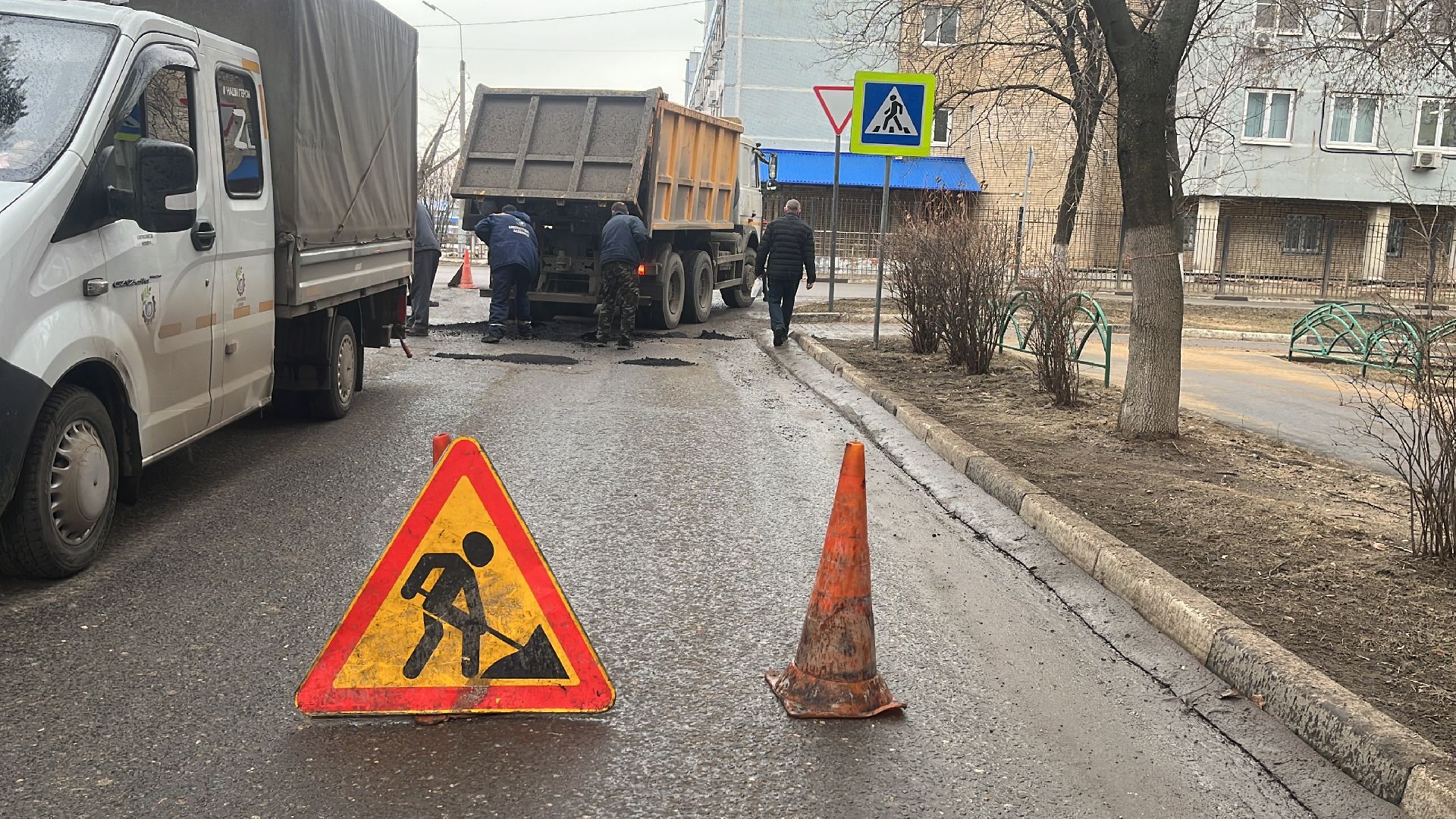 ремонт дорог, ремонт дороги, ямочный ремонт, ямы,