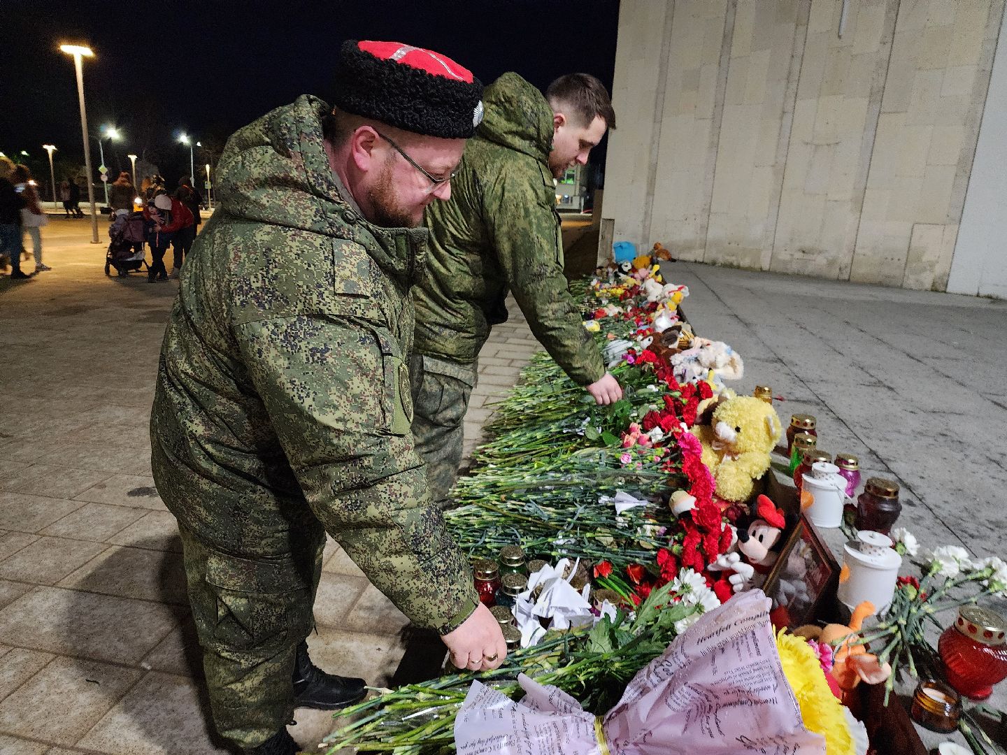 теракт, теракт в крокус сити холле, журавли, акция журавли, память о погибших, память погибших, руза скорбит, Руза,
