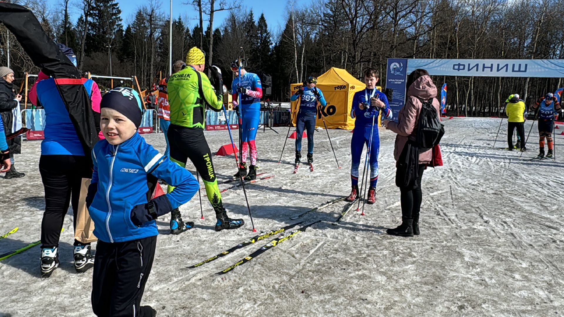 Одинцово, Лыжники, Лыжный сезон,