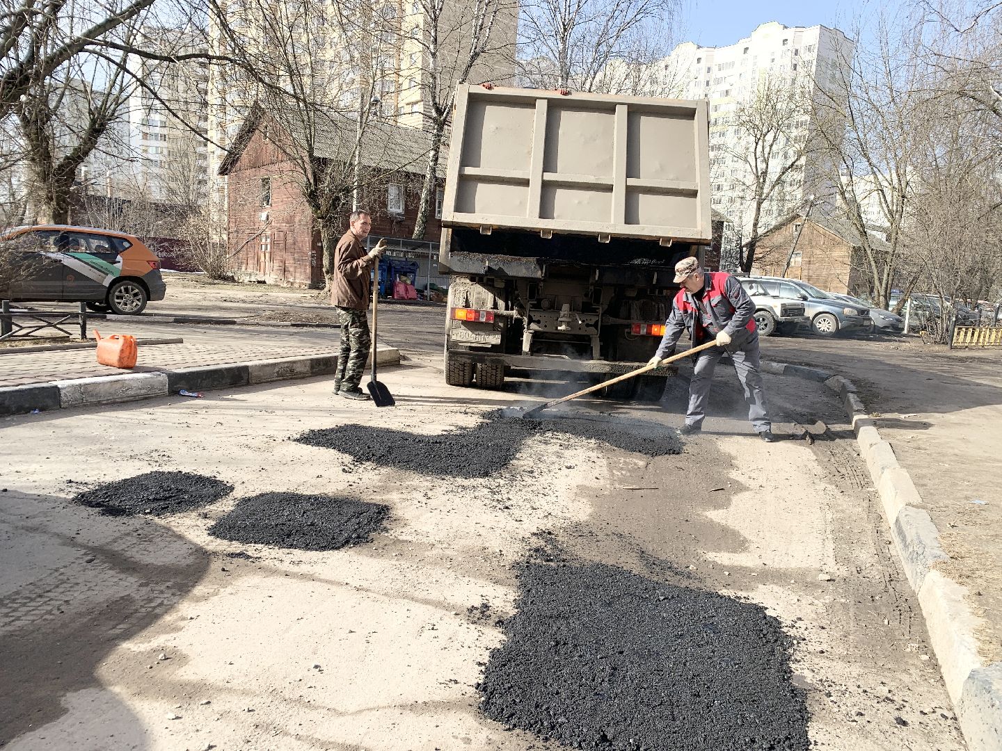 Балашиха, Подмосковье, ямочный ремонт, дороги, ямы,