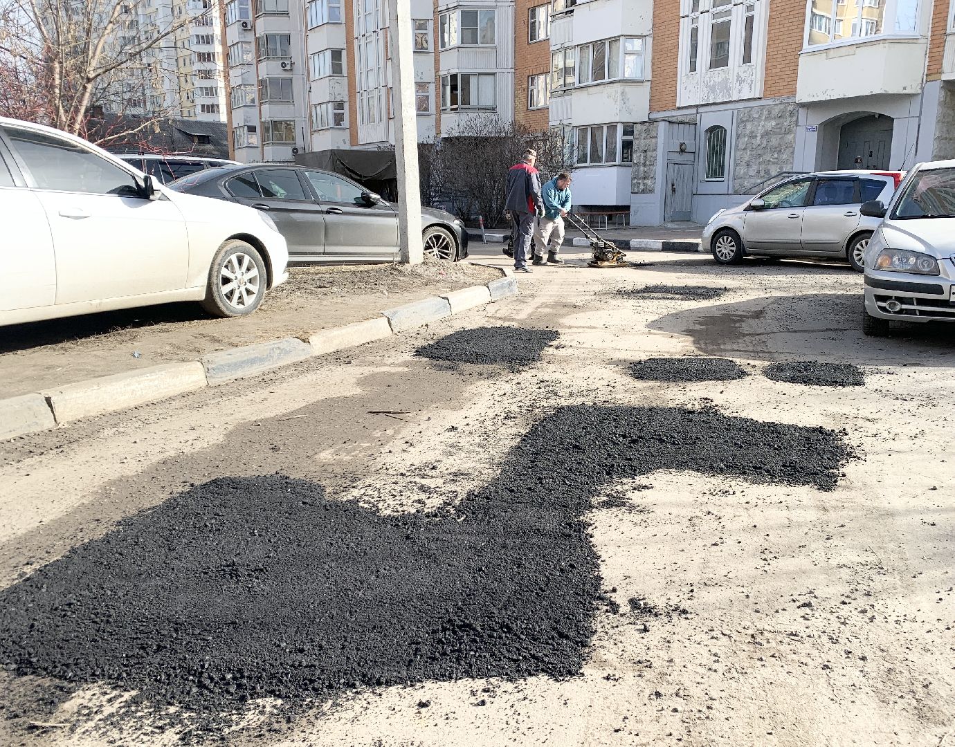 Балашиха, Подмосковье, ямочный ремонт, дороги, ямы,