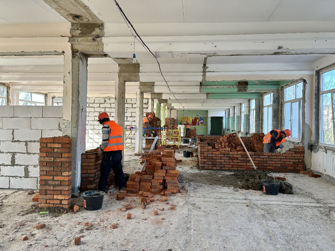 капитальный ремонт, строительство, школа