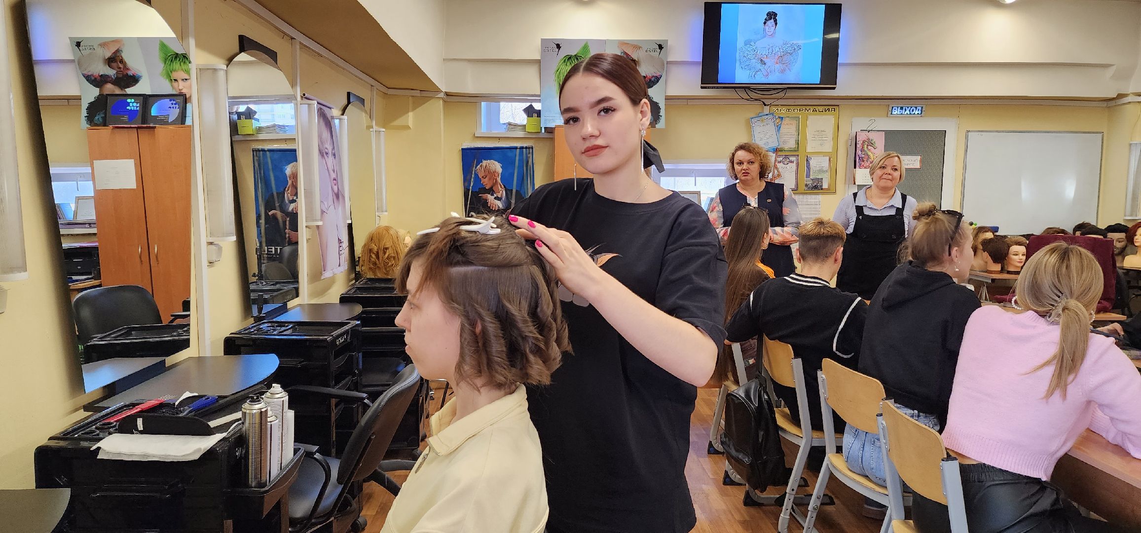 раменское, образование, региональный этап всероссийского чемпионатного движения, профессионалы, студентка раменского колледжа заняла первое место в компетенции парикмахерское искусство,