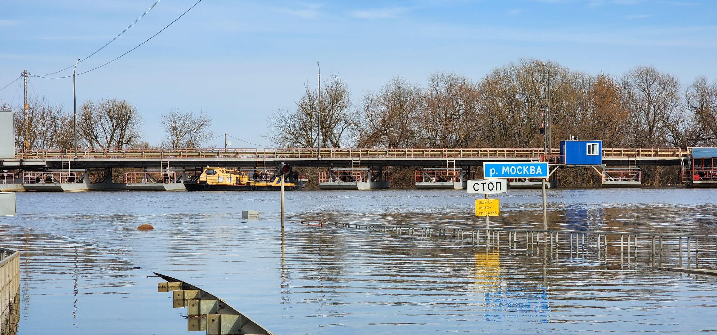Коломна, паводок, разлив реки,