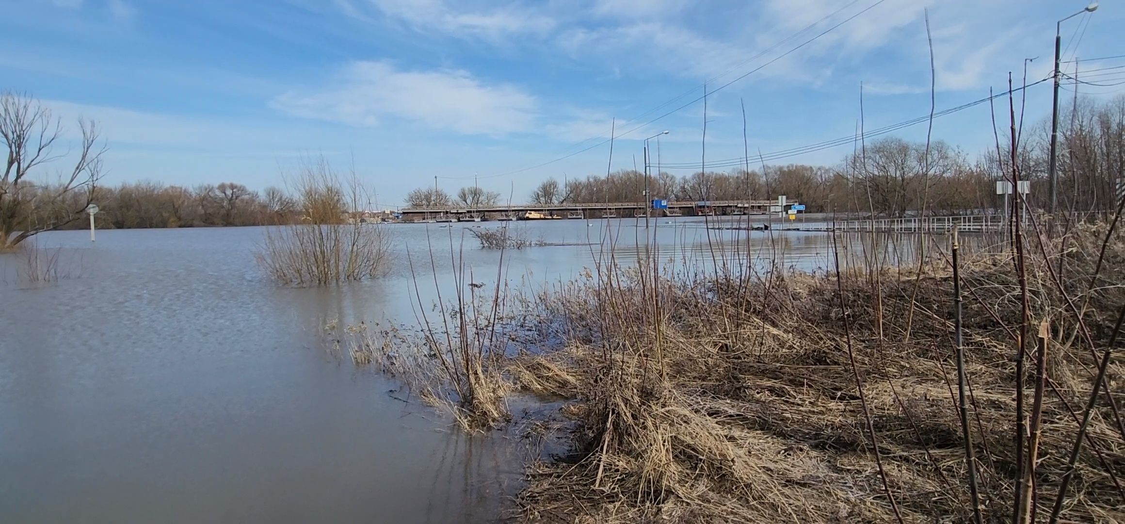 Коломна, паводок, разлив реки,