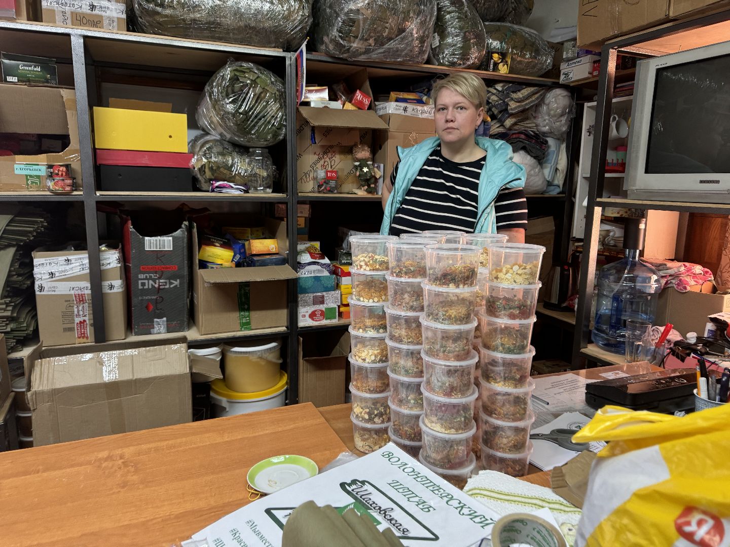 шаховская, специальная военная операция, штаб помощи, волонтер, сухие супы,