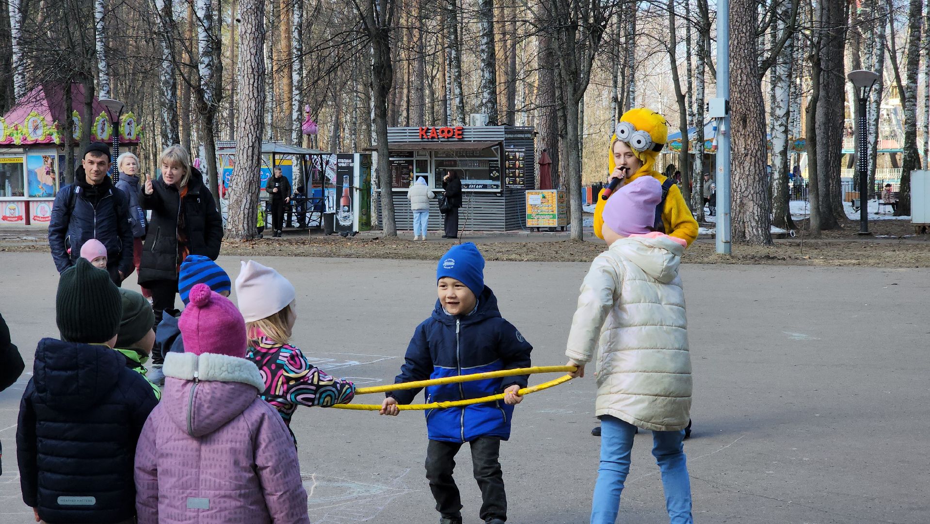ногинск, парки подмосковья, спорт, зарядка,