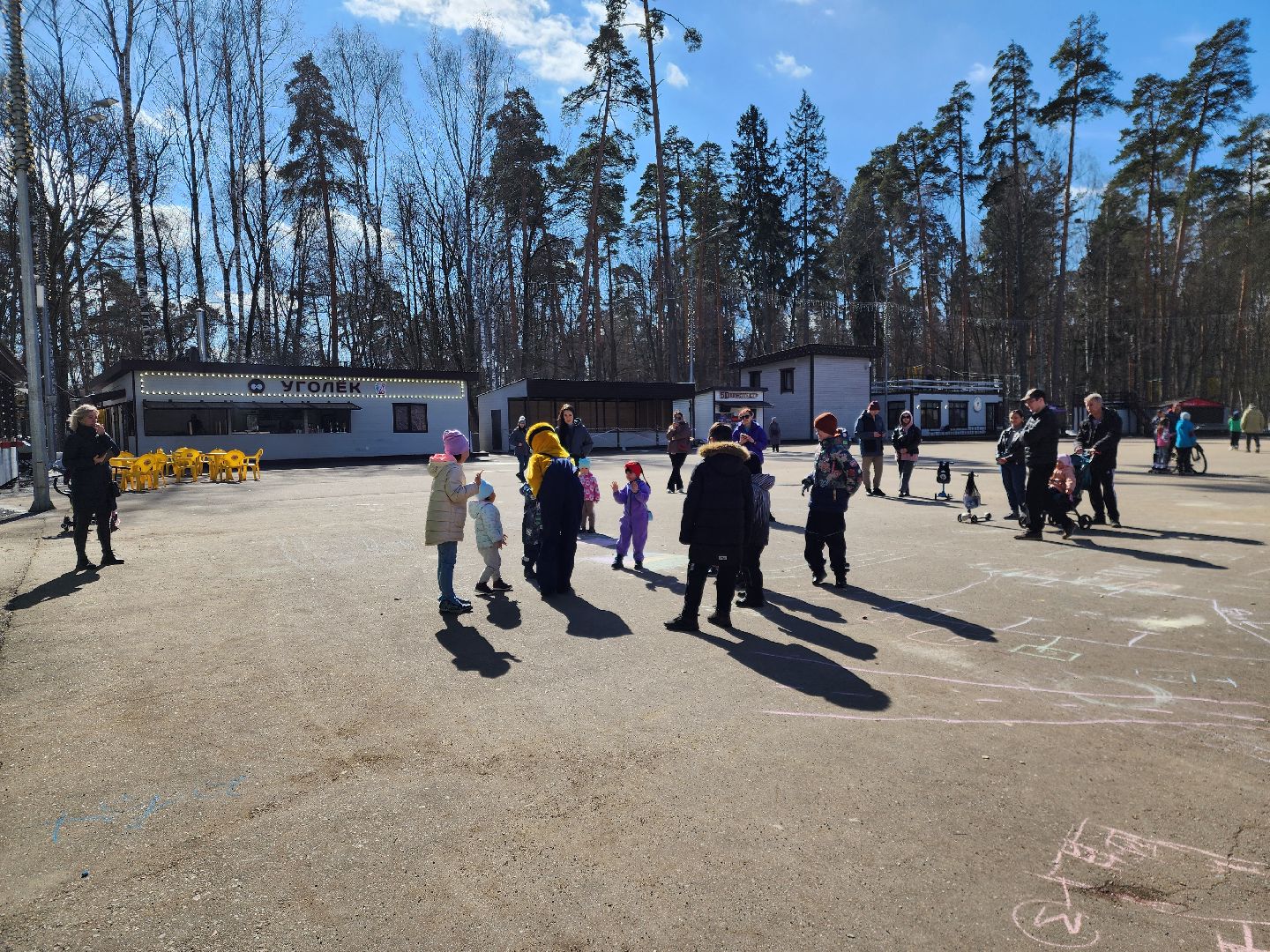ногинск, парки подмосковья, спорт, зарядка,