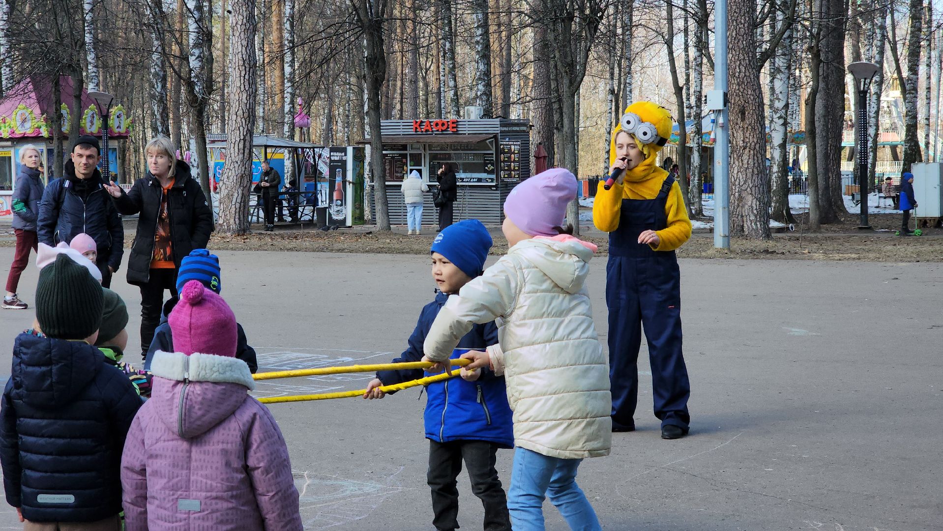 ногинск, парки подмосковья, спорт, зарядка,