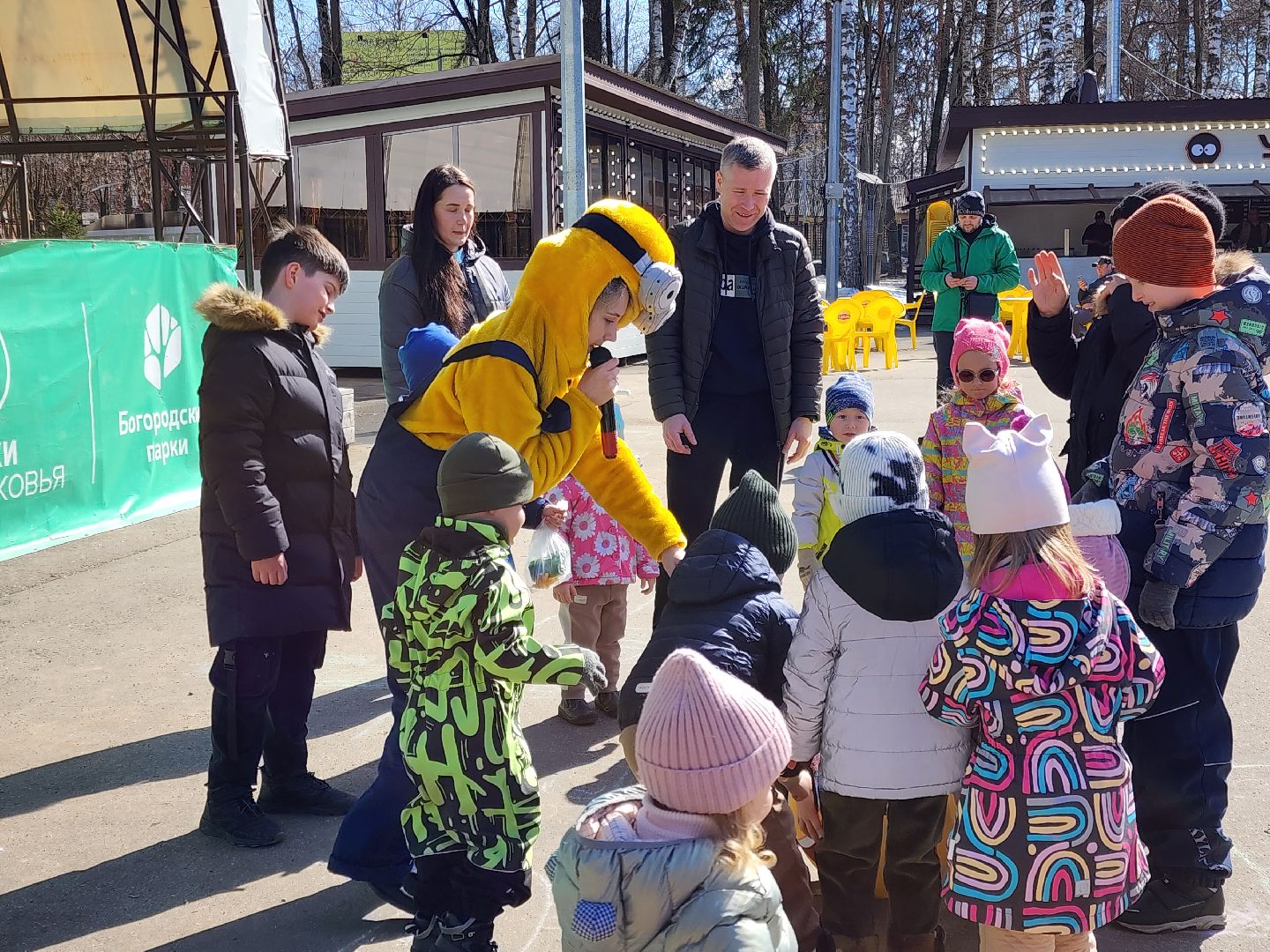 ногинск, парки подмосковья, спорт, зарядка,