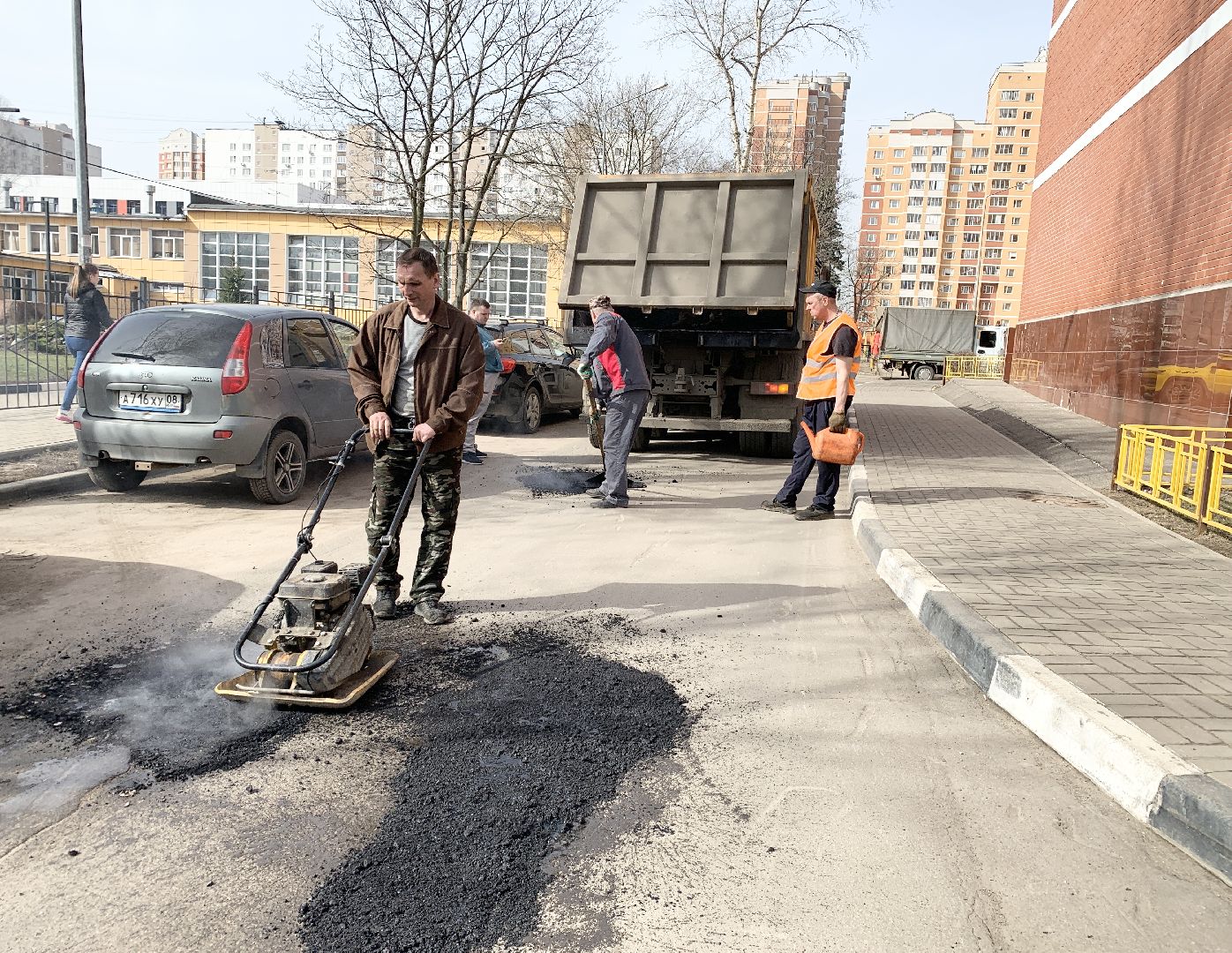 Балашиха, Подмосковье, ямы, ямочный ремонт, Дороги, ремонт дорог,