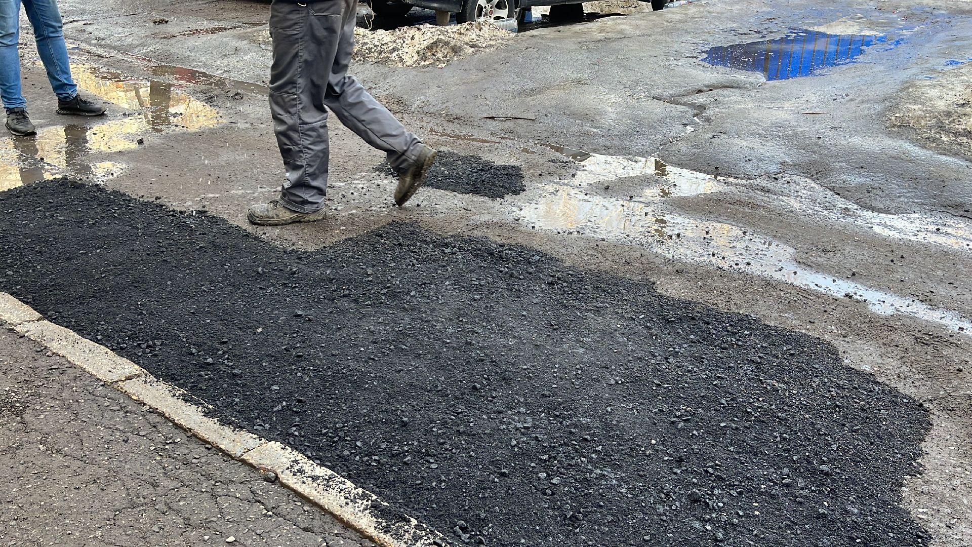 ремонт дорог, ремонт дороги, ямочный ремонт,