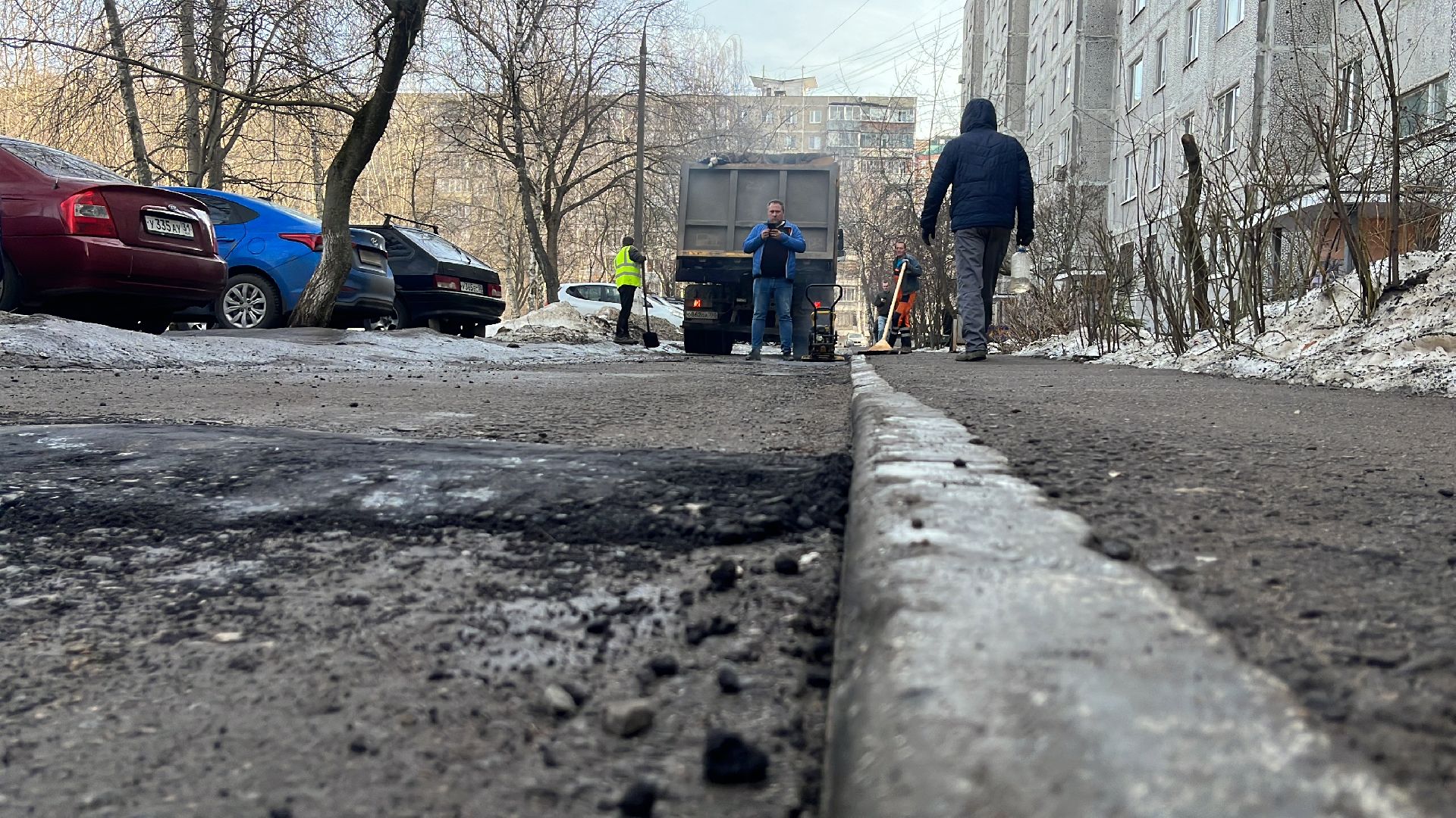 ремонт дорог, ремонт дороги, ямочный ремонт,