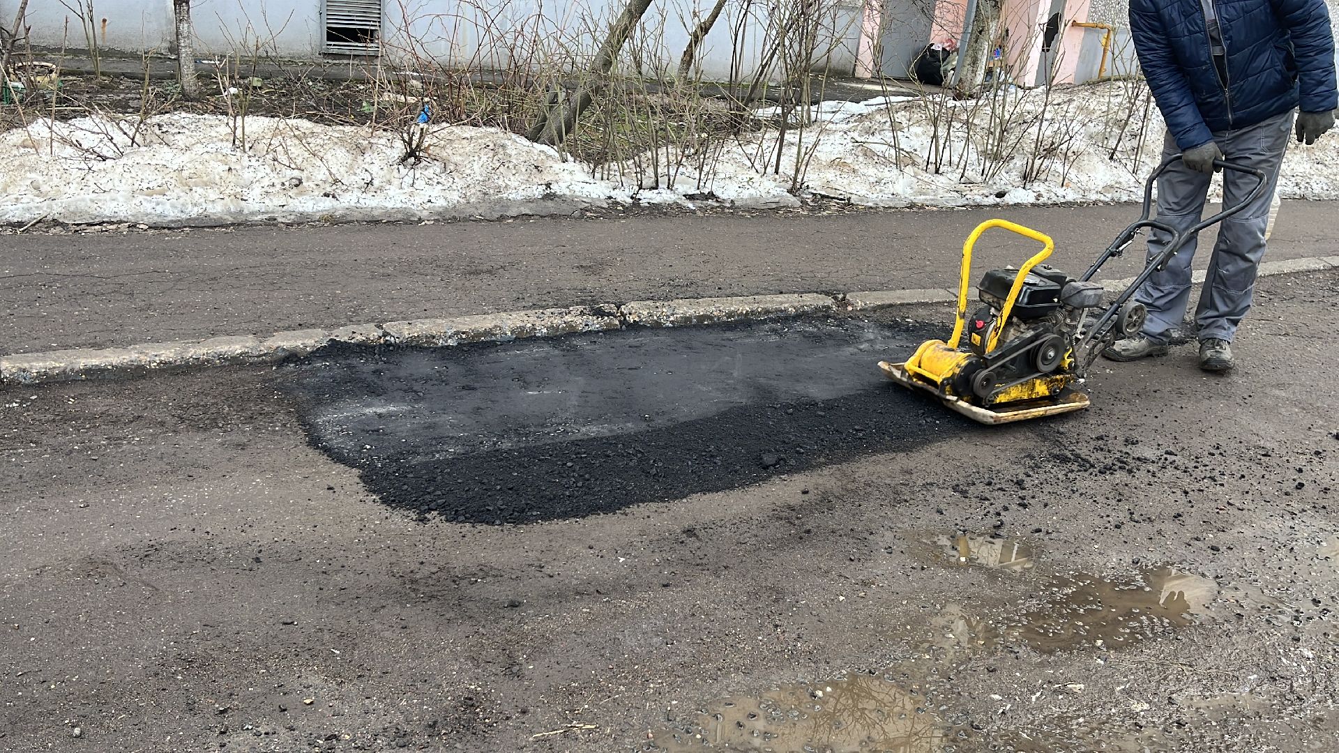 ремонт дорог, ремонт дороги, ямочный ремонт,