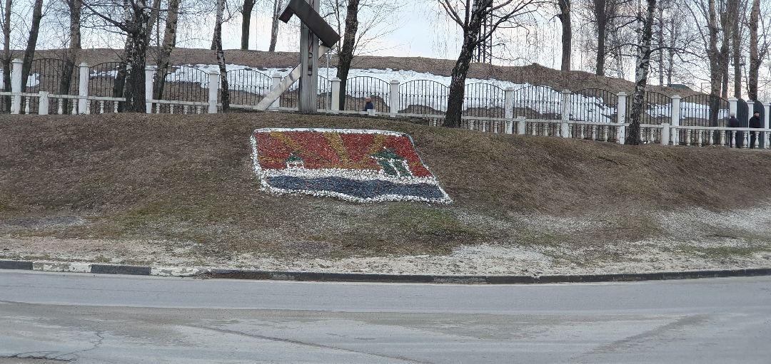 озеленение, Дзержинский, клумбы, высадка кустарников