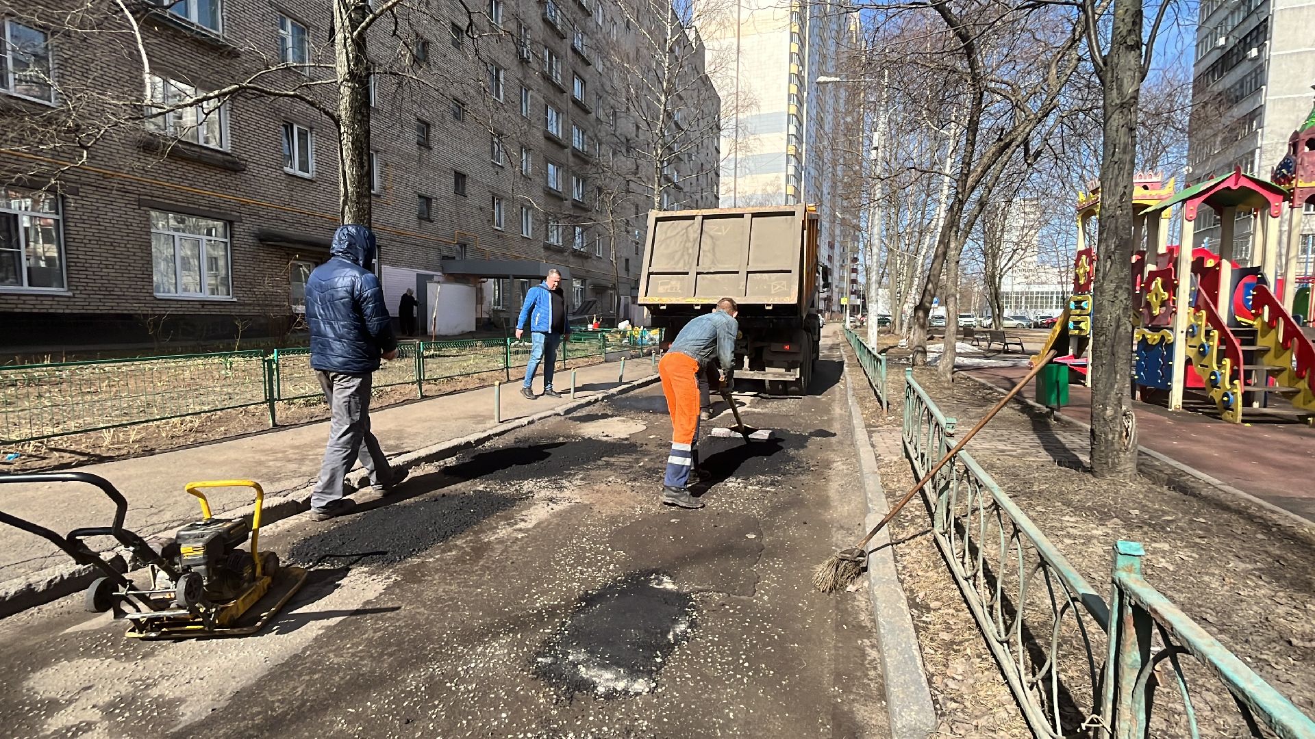 ремонт дорог, ремонт дороги, ямочный ремонт,