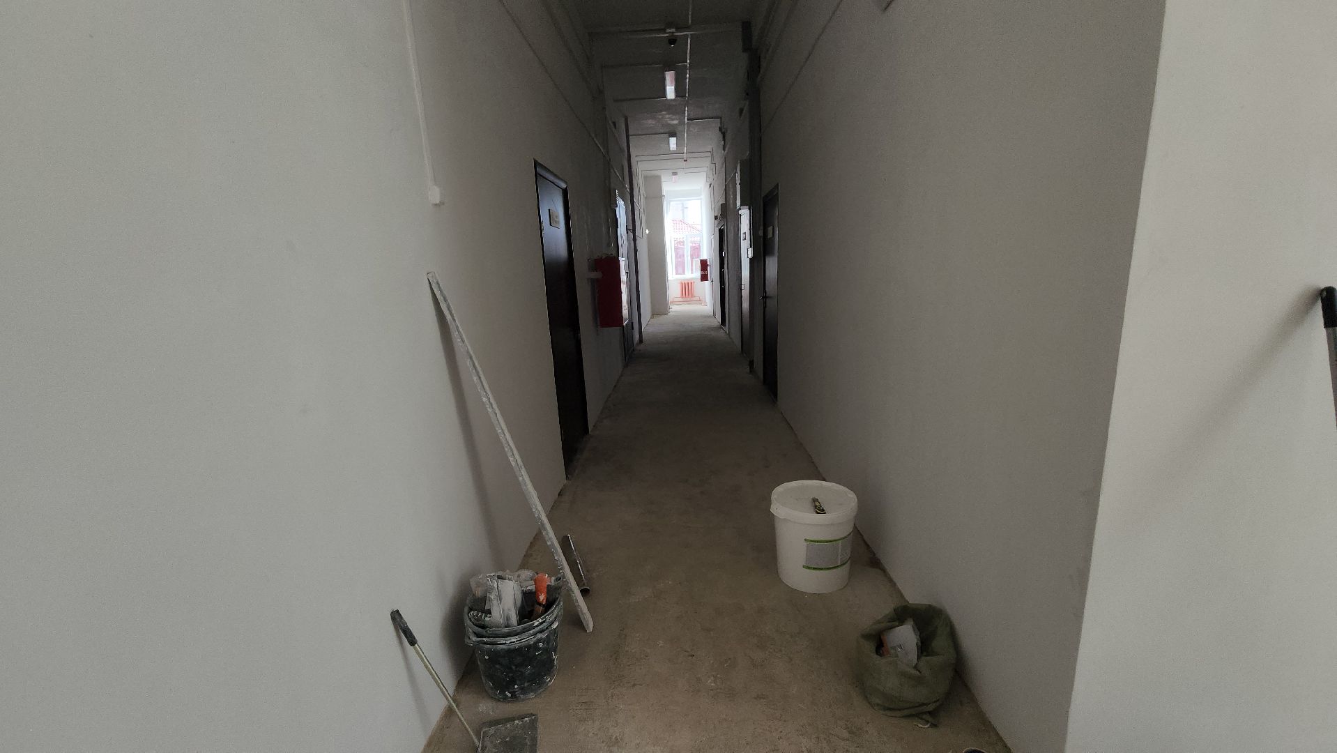 егорьевск, цвр, ремонт, лестница, коридор, перила, побелка,