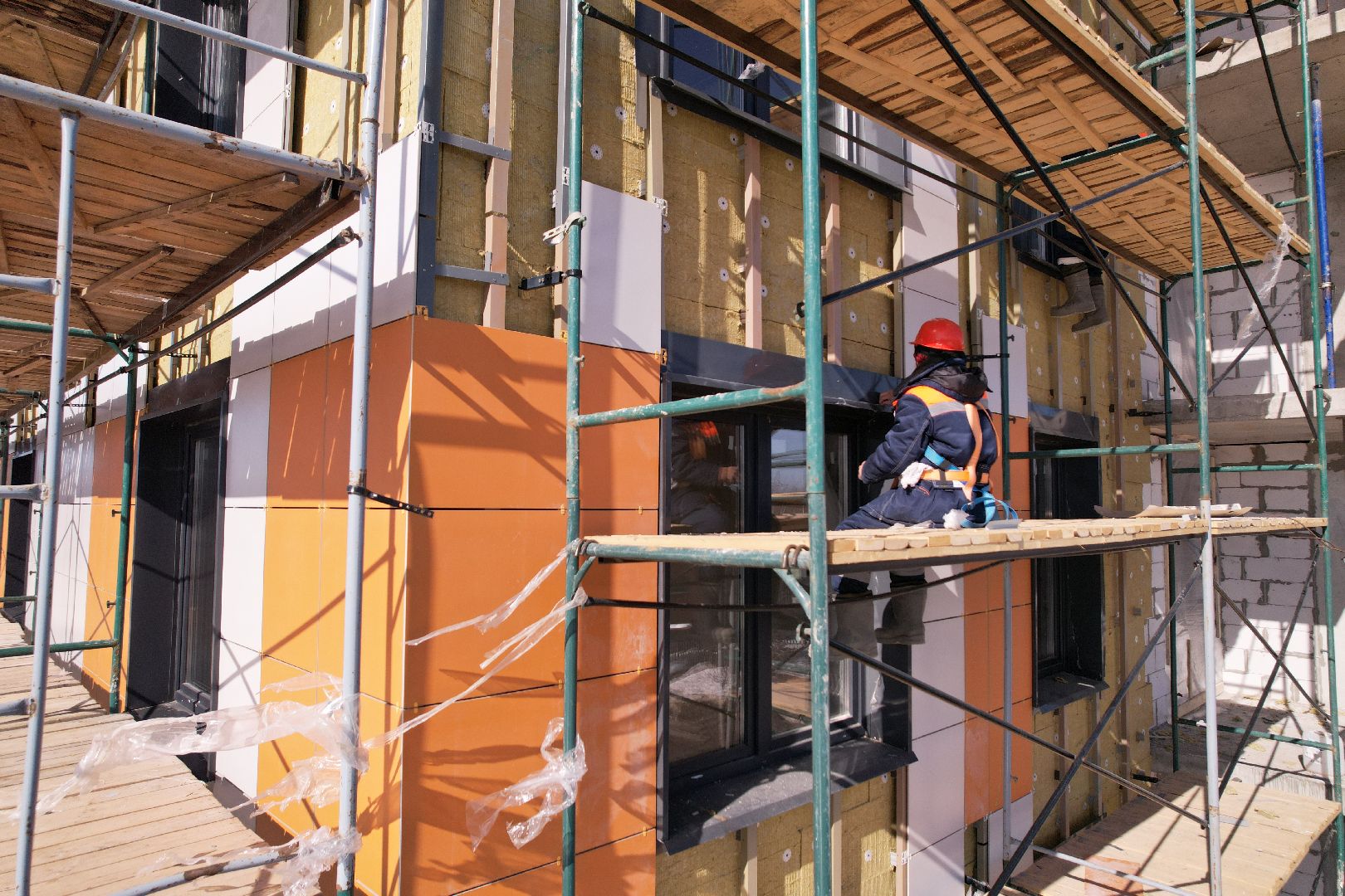 шатура, видео с коптера, строительство, расселение аварийного жилья,