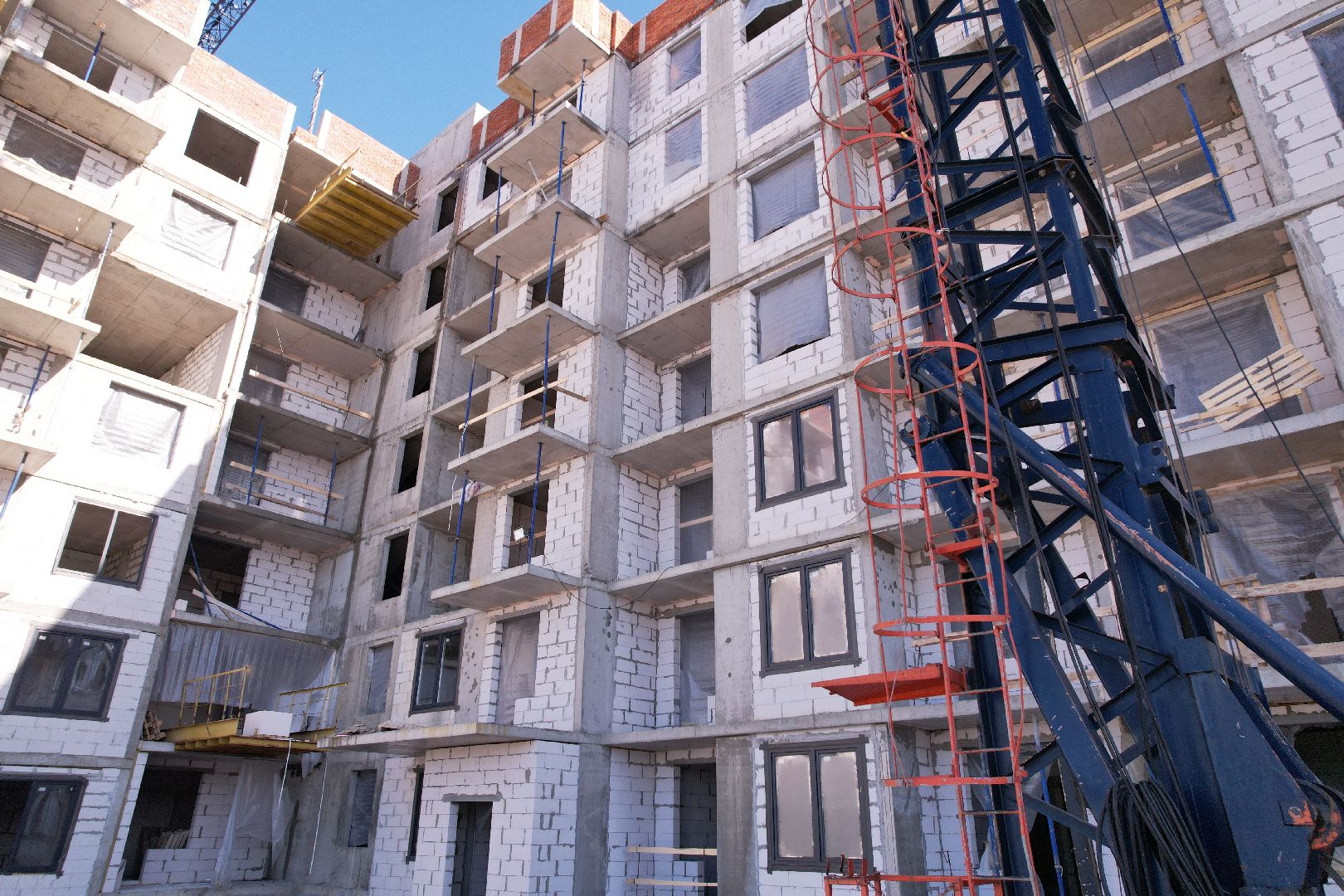 шатура, видео с коптера, строительство, расселение аварийного жилья,