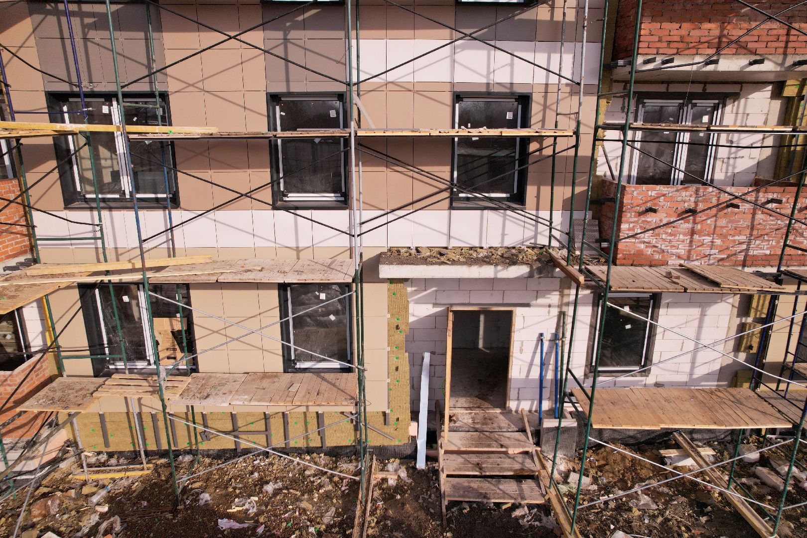 видео с коптера, шатура, расселение аварийного жилья, строительство,