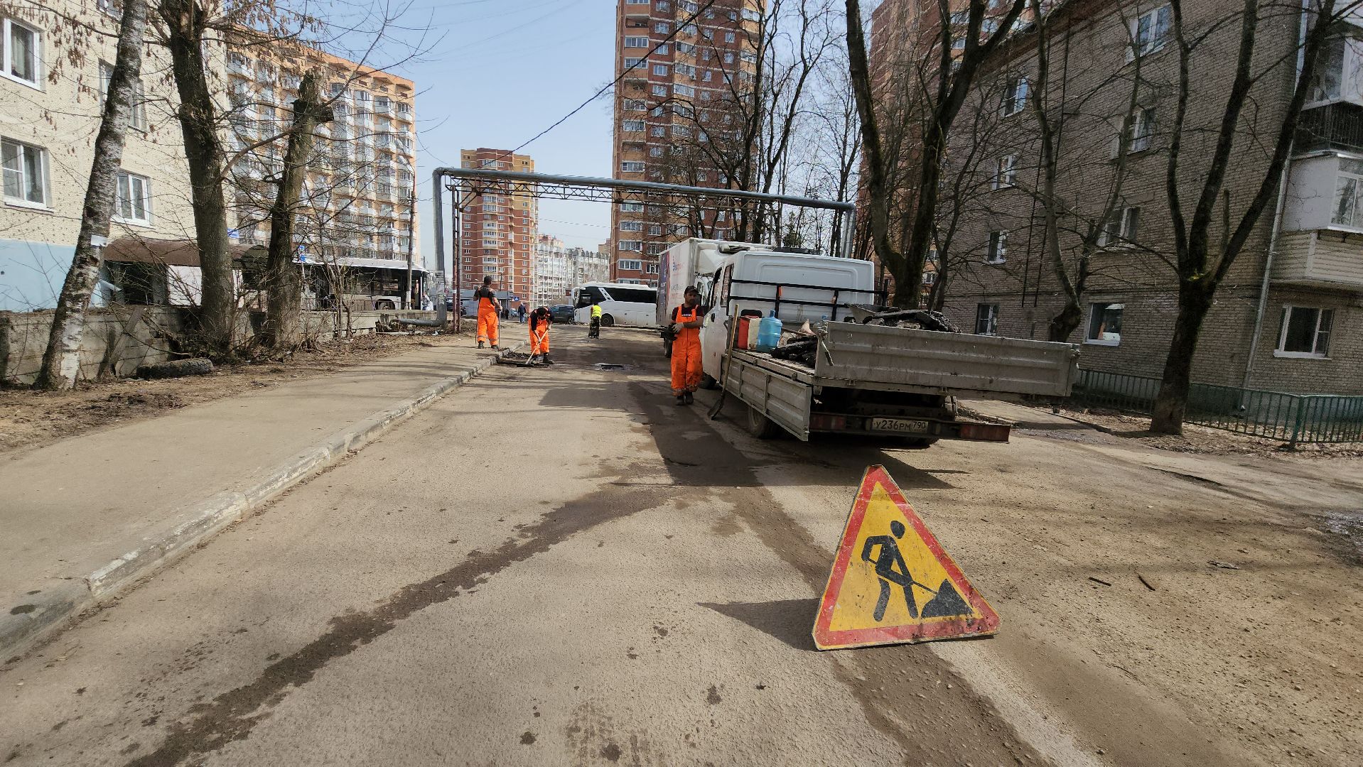 ямочный ремонт, дорога, Ямы,