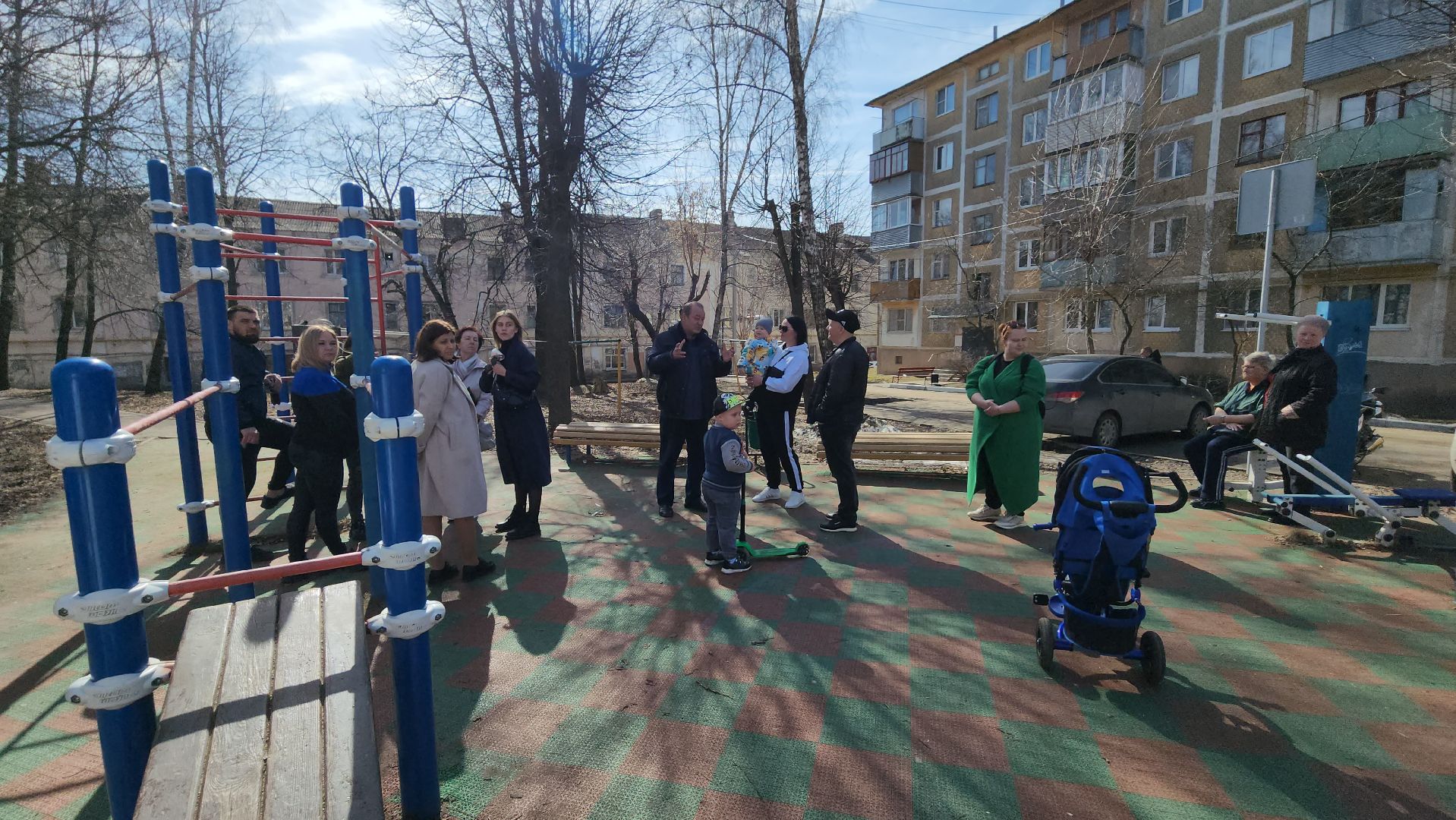 серпухов, улица химиков, теннисный стол, жители, двор, благоустройство,