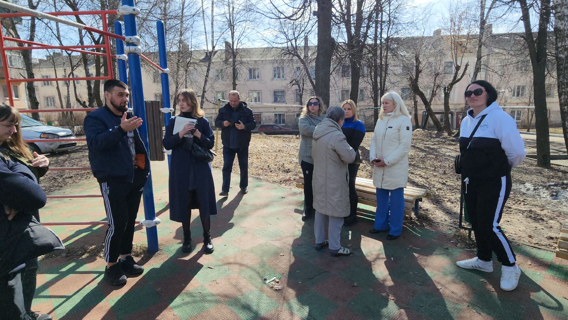 серпухов, улица химиков, теннисный стол, жители, двор, благоустройство,