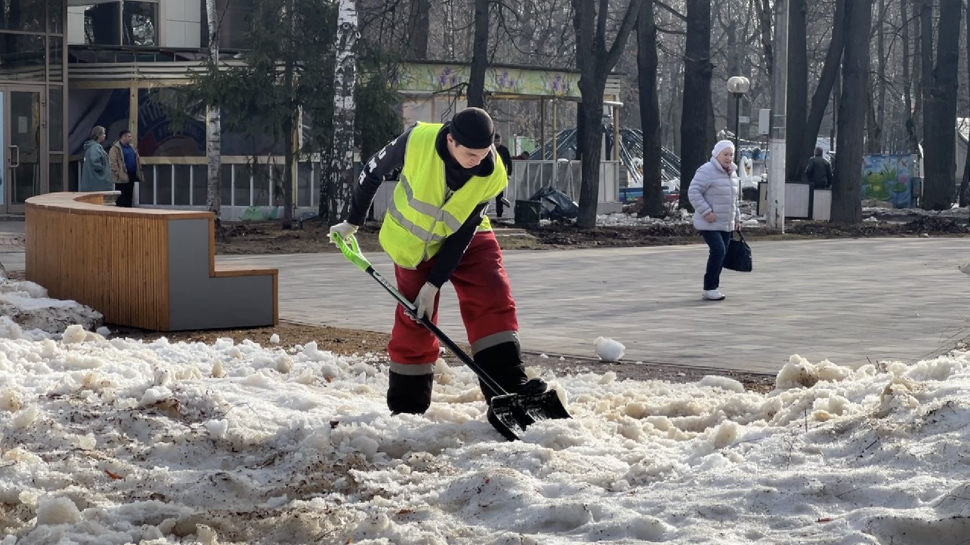химки, благоустройство, парк, уборка города,