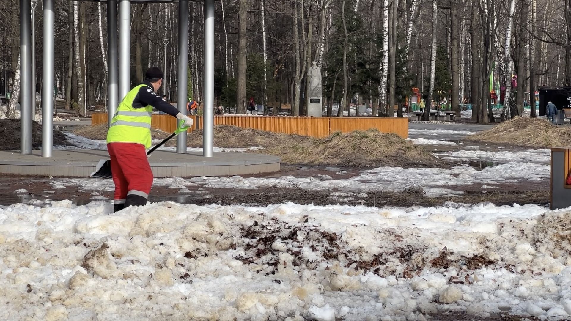 химки, благоустройство, парк, уборка города,