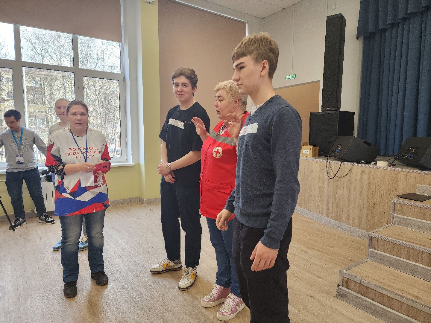 воскресенск, донорство, школьники, дети, помощь, красный крест,