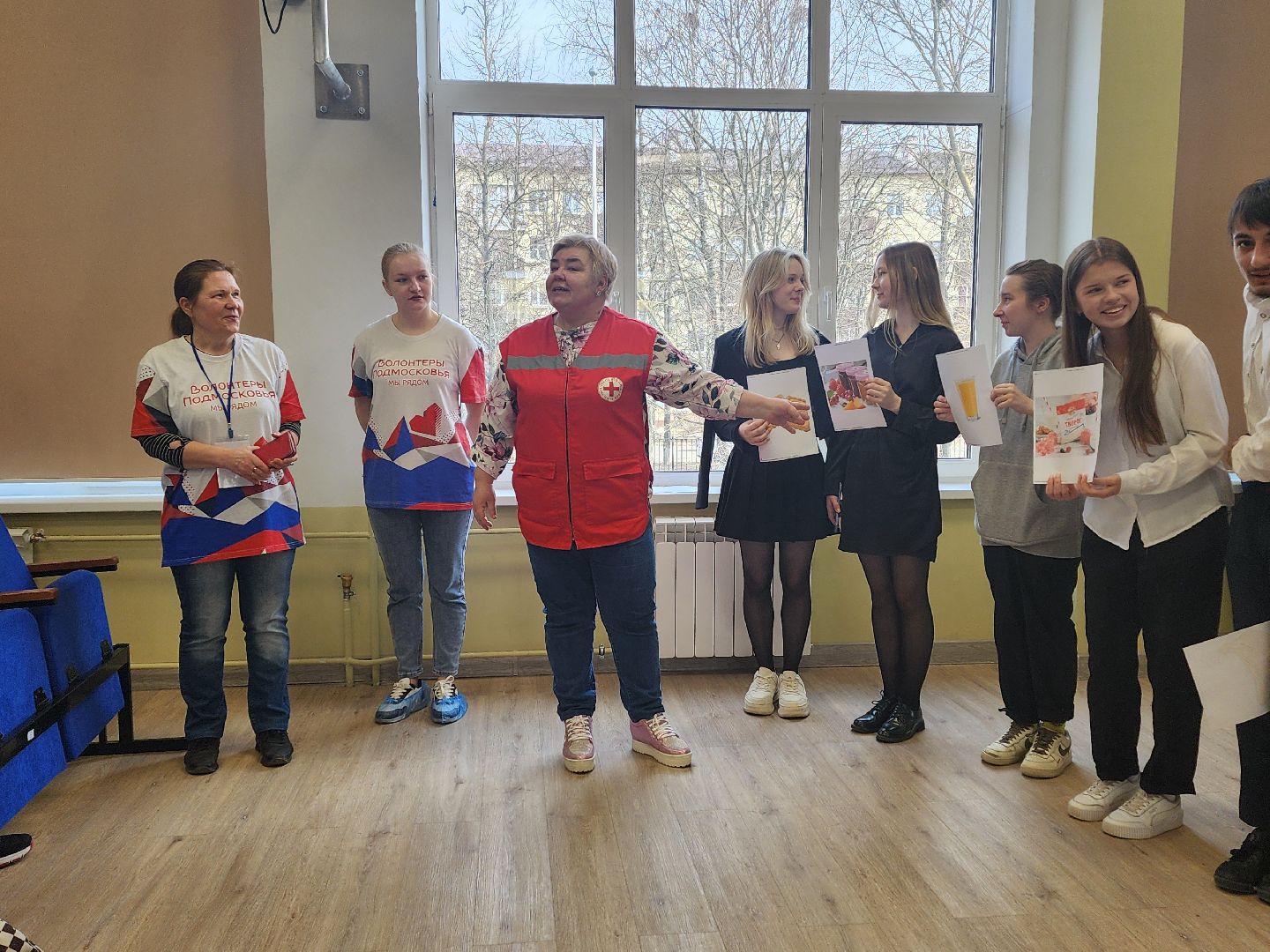 воскресенск, донорство, школьники, дети, помощь, красный крест,