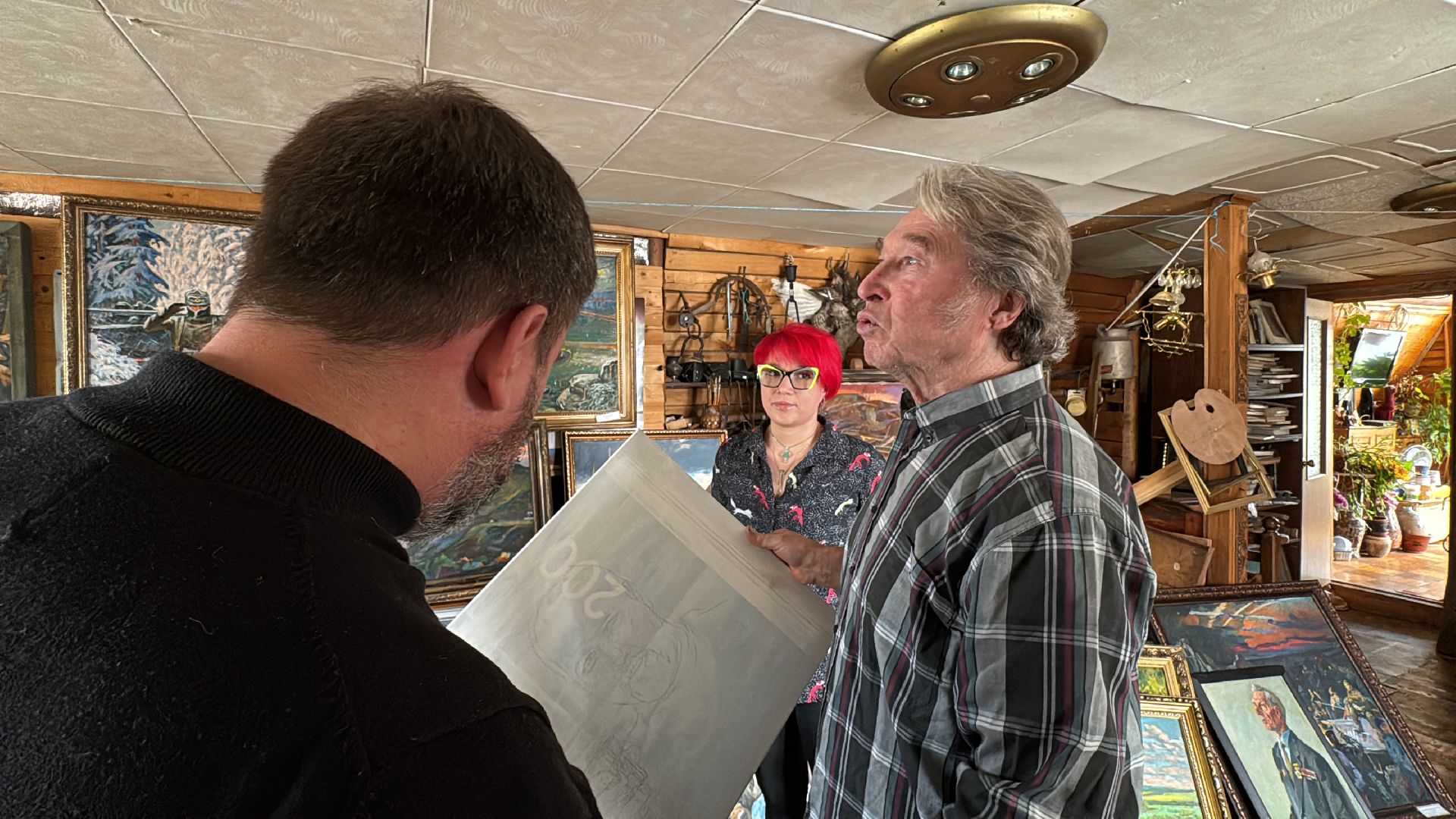 Одинцово, Луганск, Выставка картин, Военная тема,