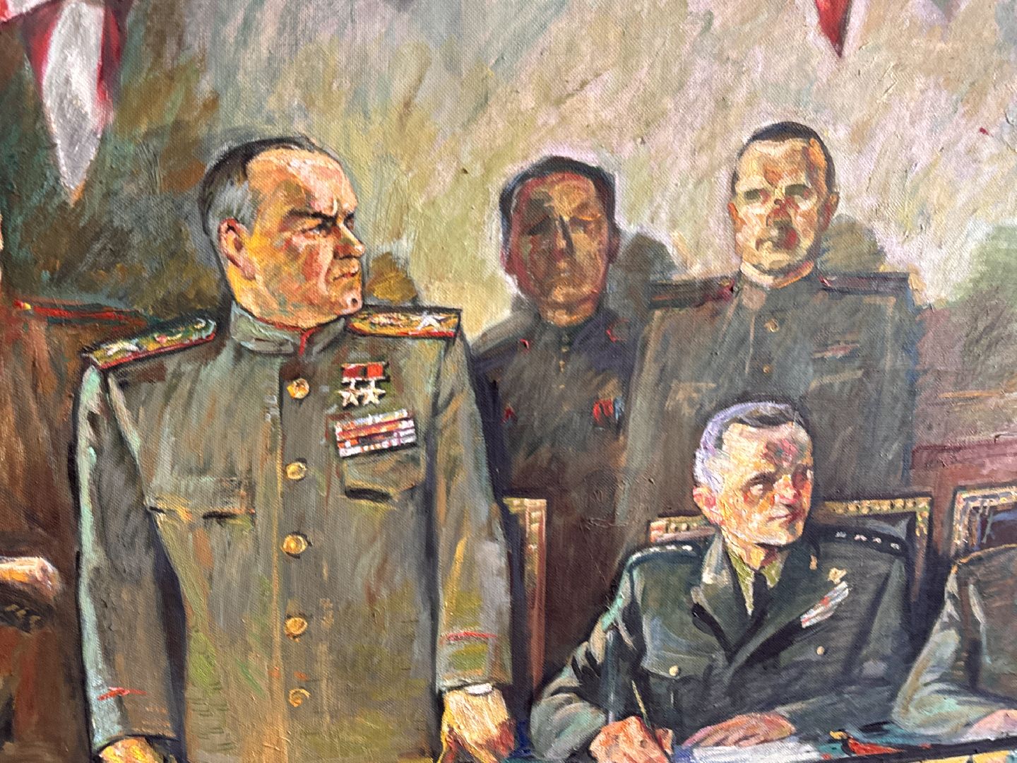 Одинцово, Луганск, Выставка картин, Военная тема,