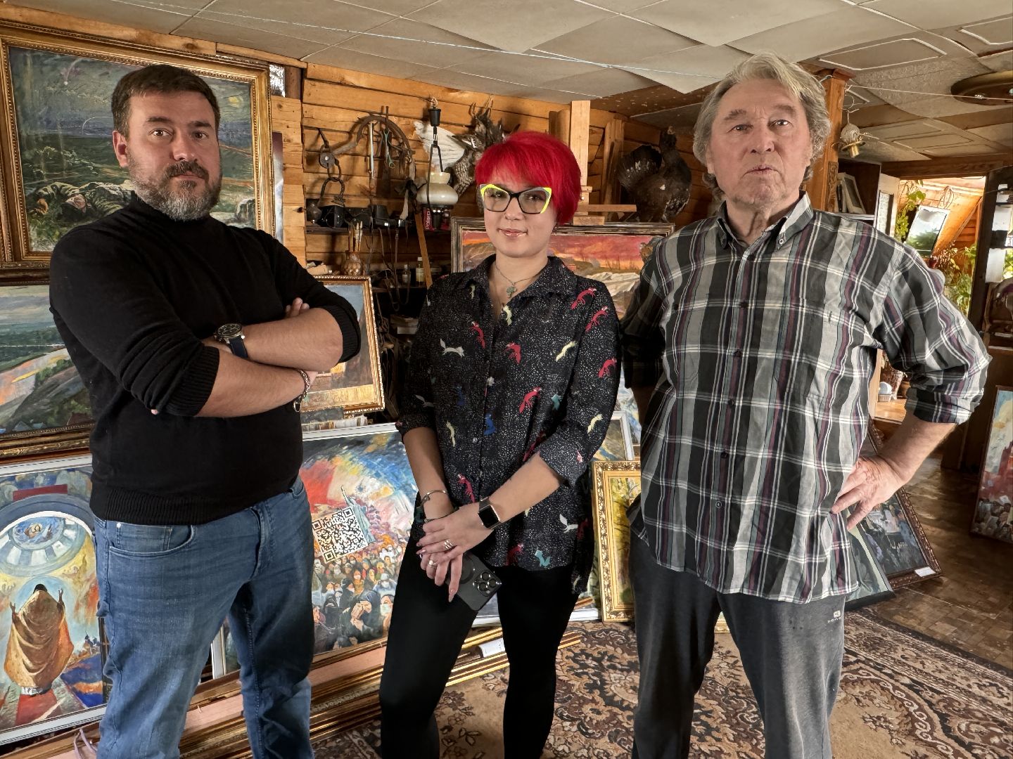 Одинцово, Луганск, Выставка картин, Военная тема,