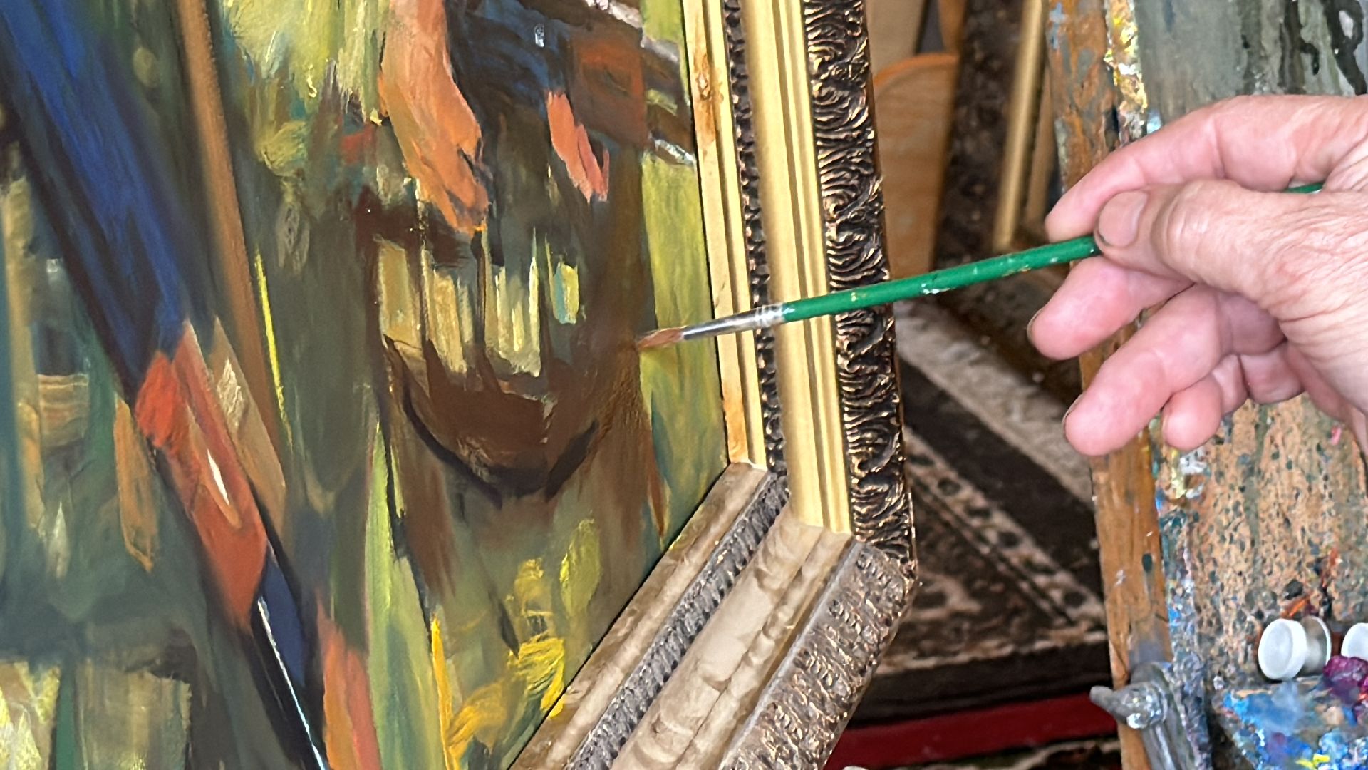 Одинцово, Луганск, Выставка картин, Военная тема,