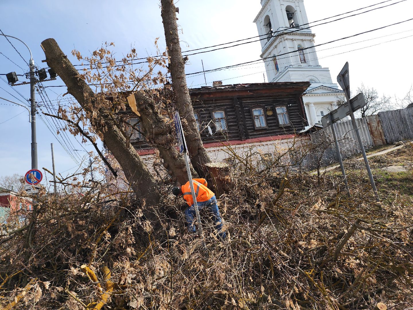 серпухов, подмосковье, улица советская, опиловка, благоустройство,