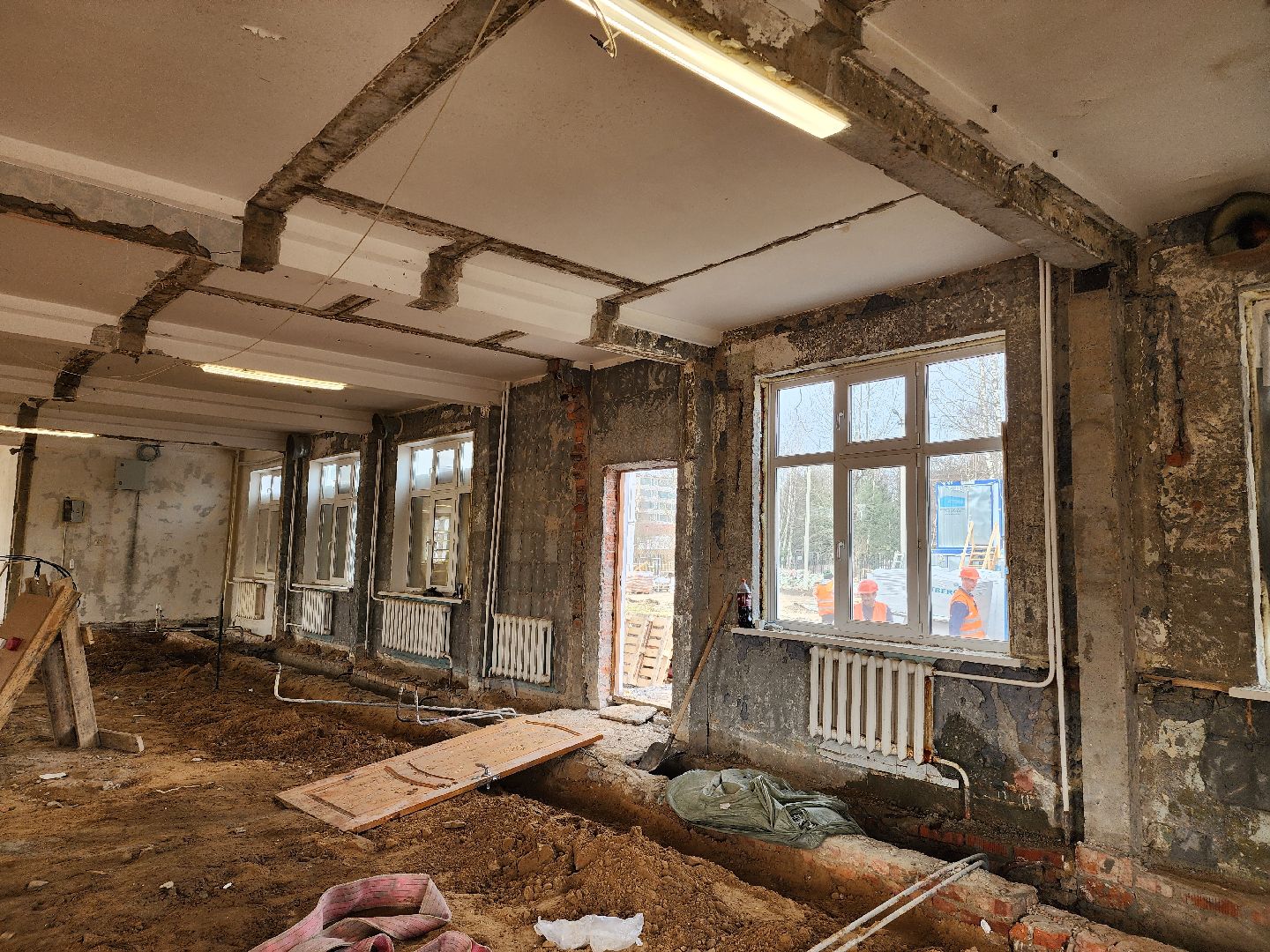 капитальный ремонт, капремонт школы,