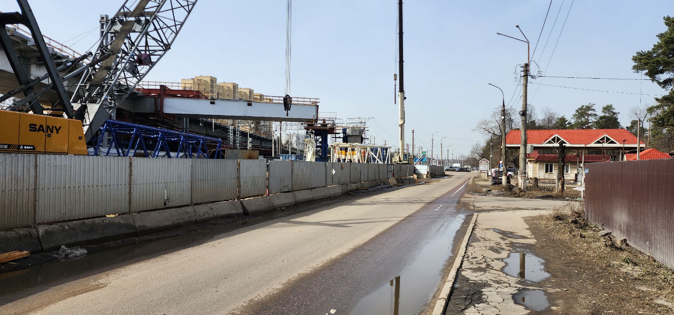 раменское, строительство, путепровод быково,