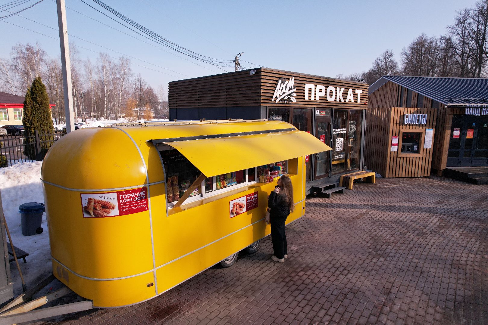 видео с коптера, парк, пруды,