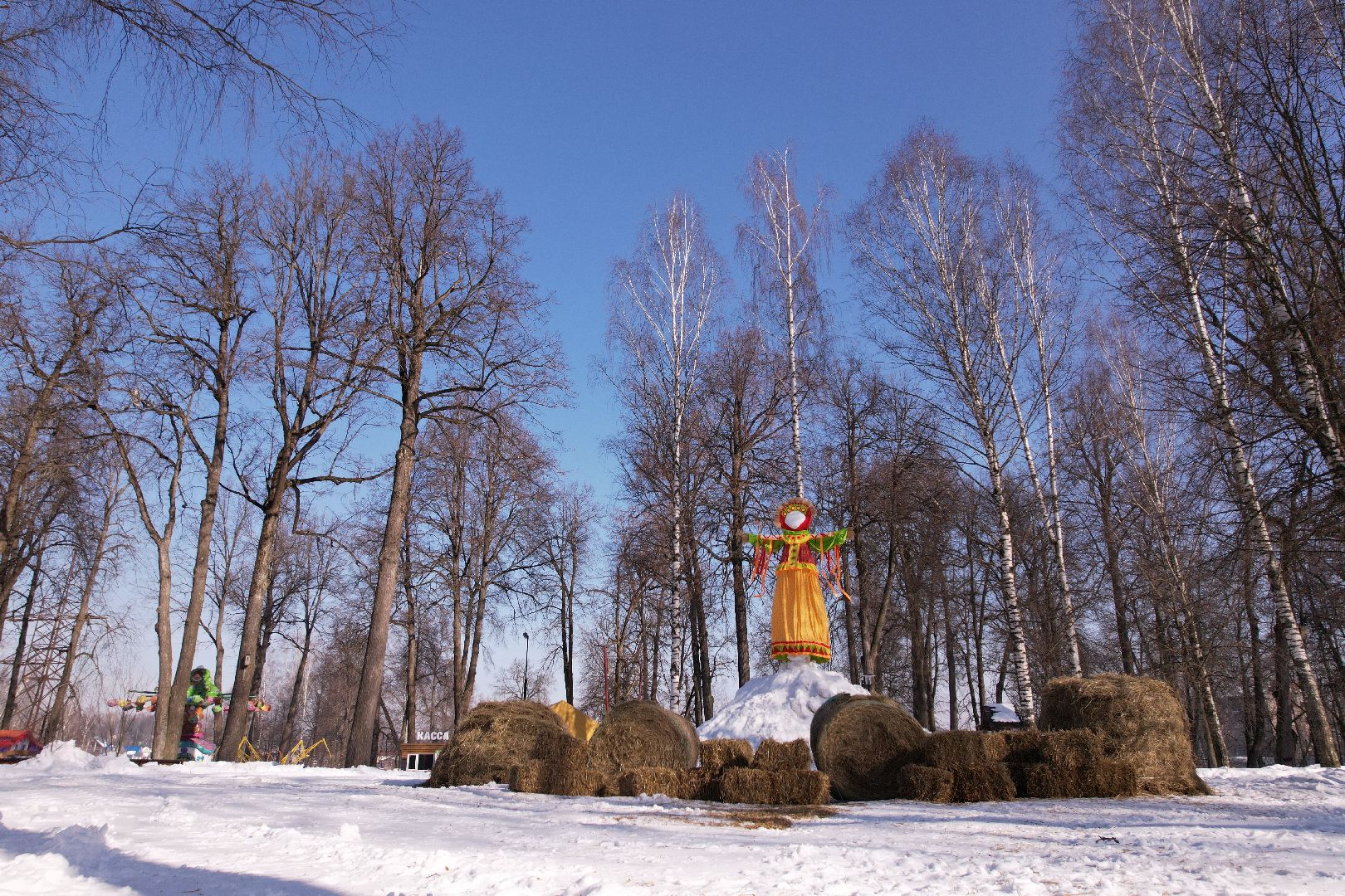 видео с коптера, парк, пруды,
