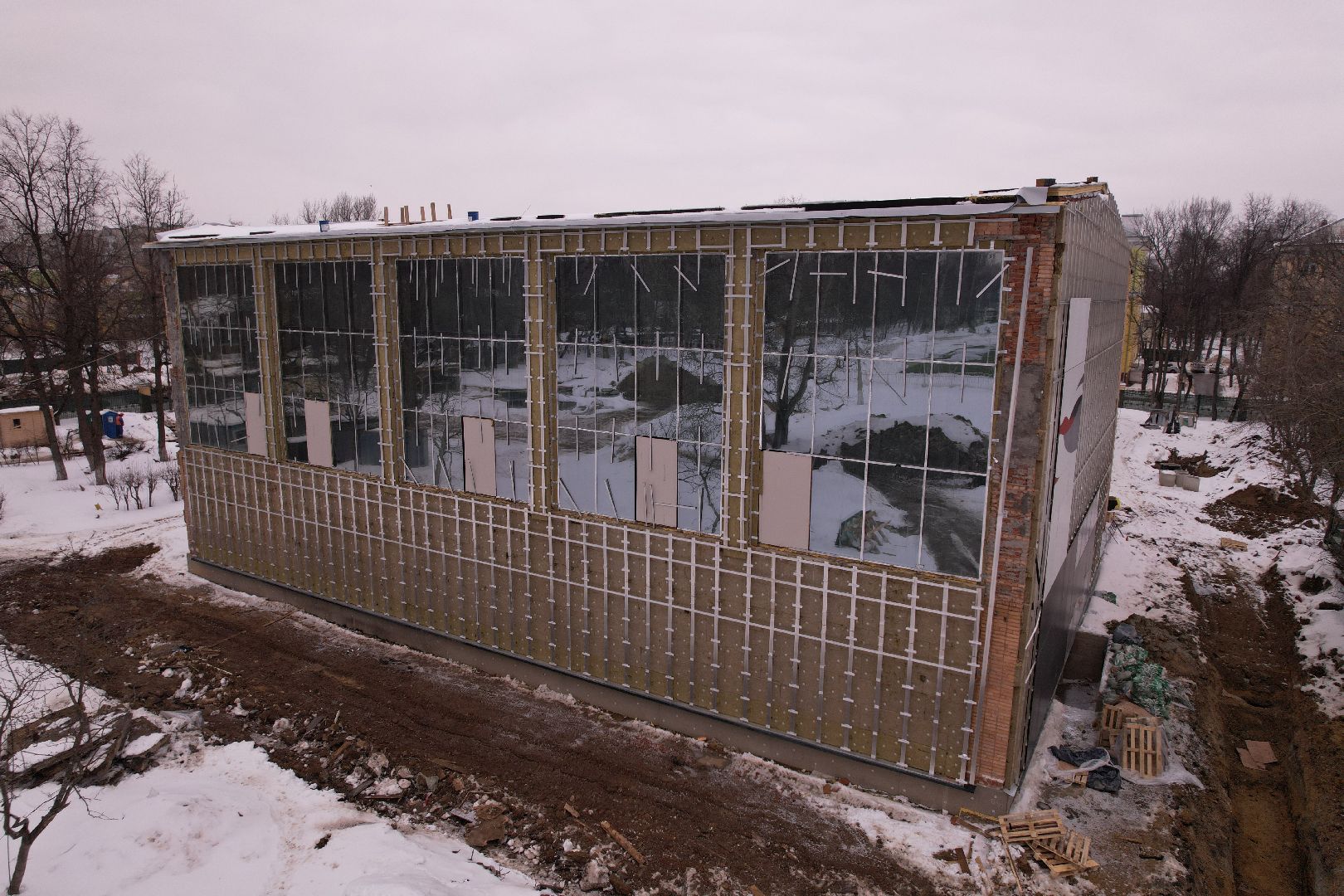 видео с коптера, ремонт, спорт, бассейн,