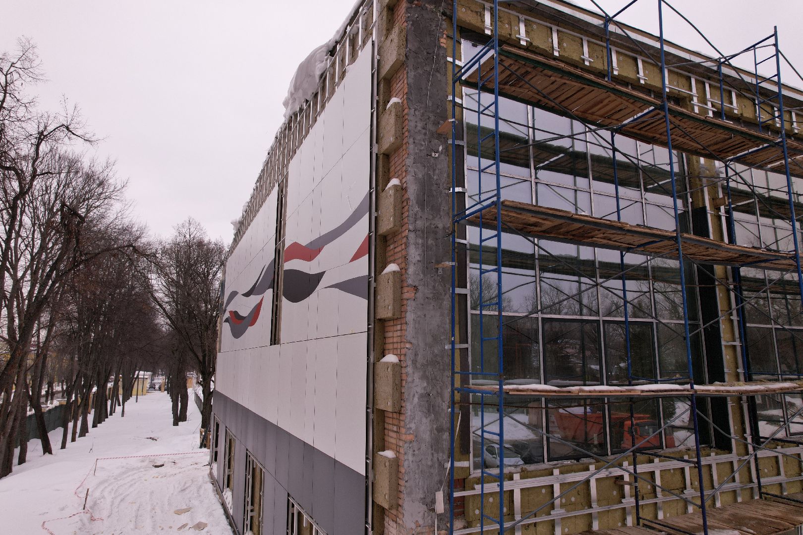 видео с коптера, ремонт, спорт, бассейн,