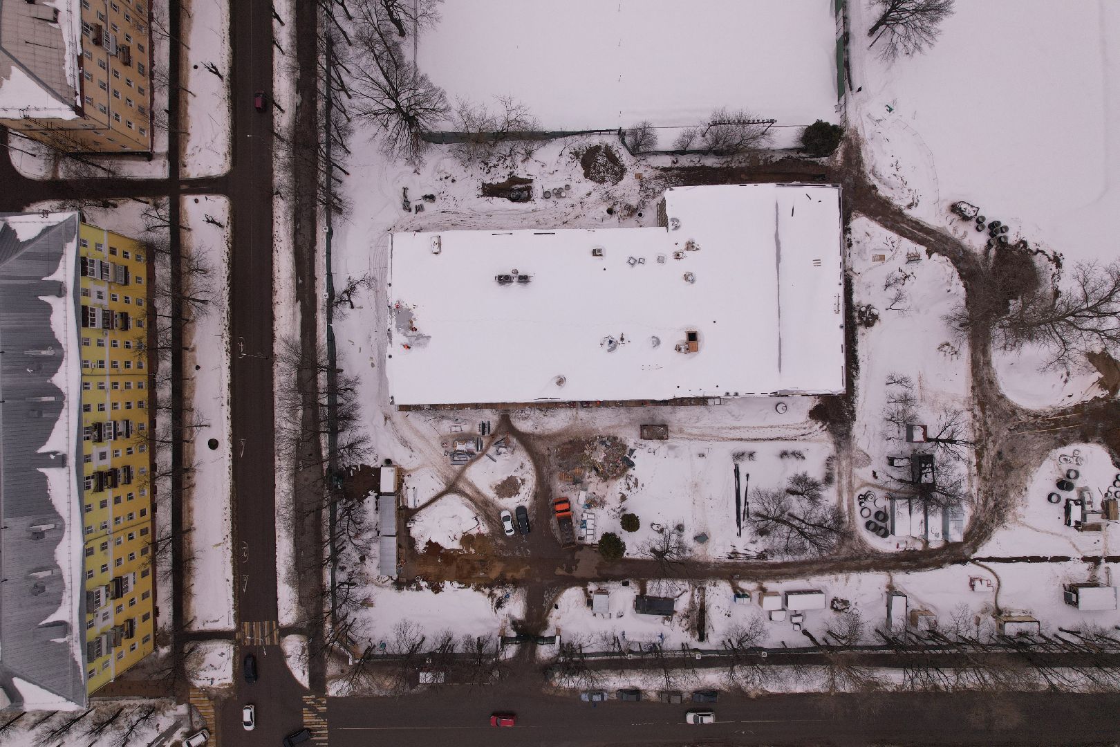 видео с коптера, ремонт, спорт, бассейн,