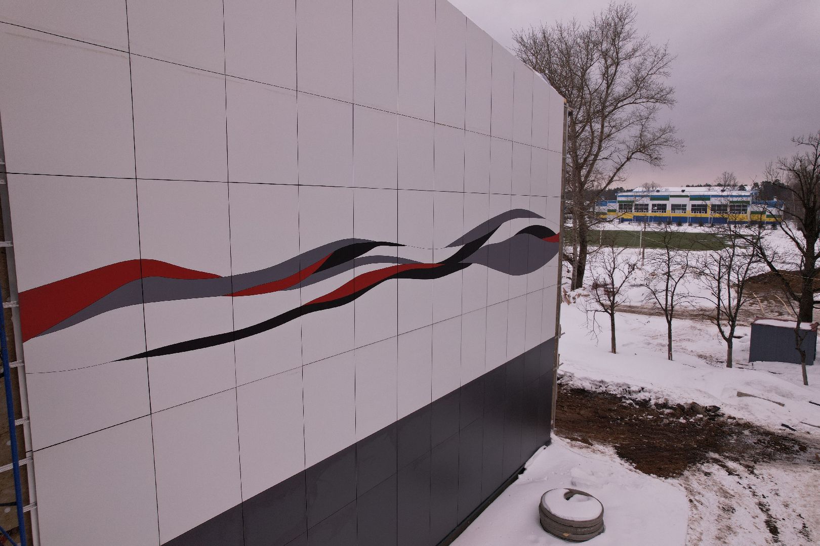 видео с коптера, ремонт, спорт, бассейн,